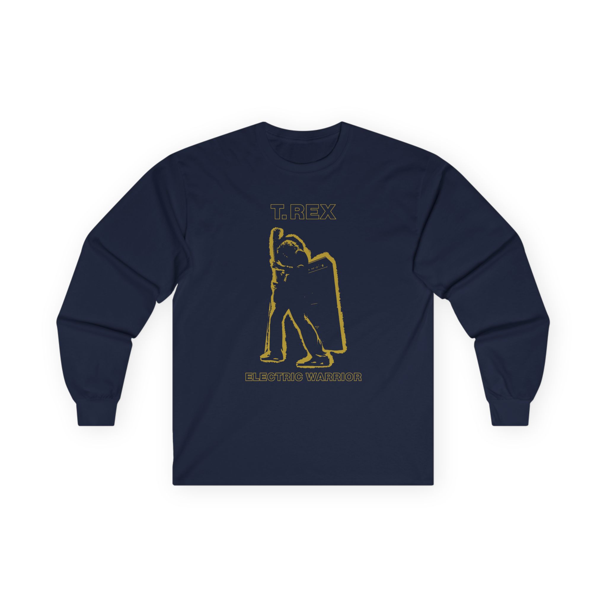 T Rex Electric Warrior Unisex Ultra Cotton Long Sleeve Tee