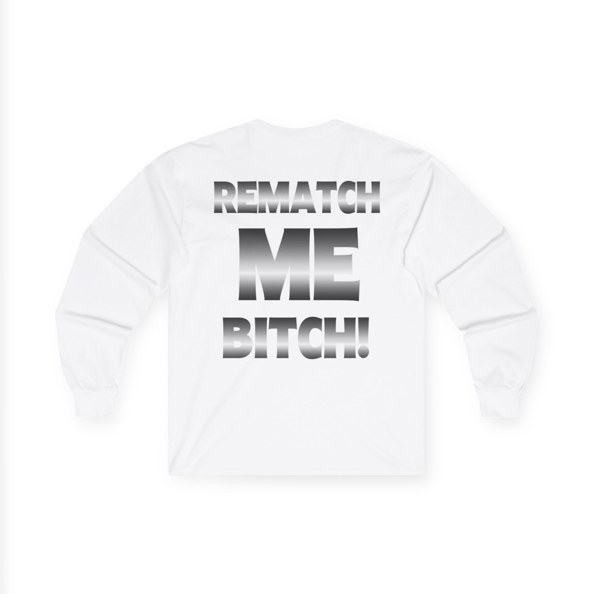 Ryan Garcia Tank’s 1 Fan Rematch Me Bitch Unisex Ultra Cotton Long Sleeve Tee