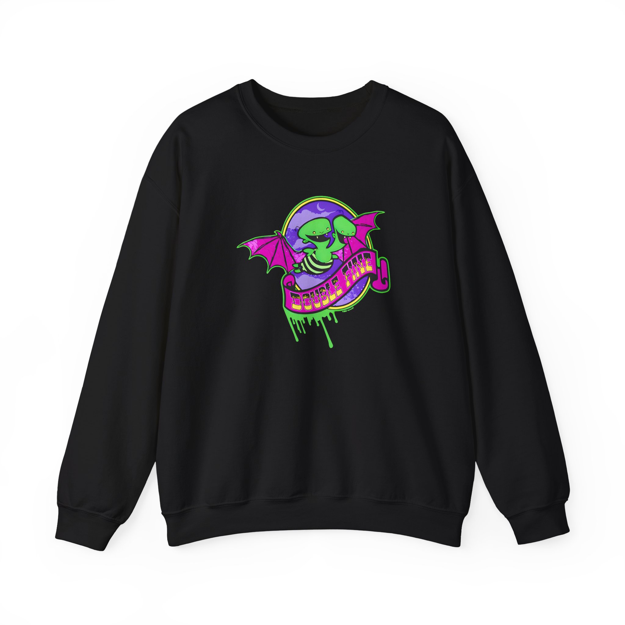 Double Fine Halloween Unisex Heavy Blendâ„¢ Crewneck Sweatshirt