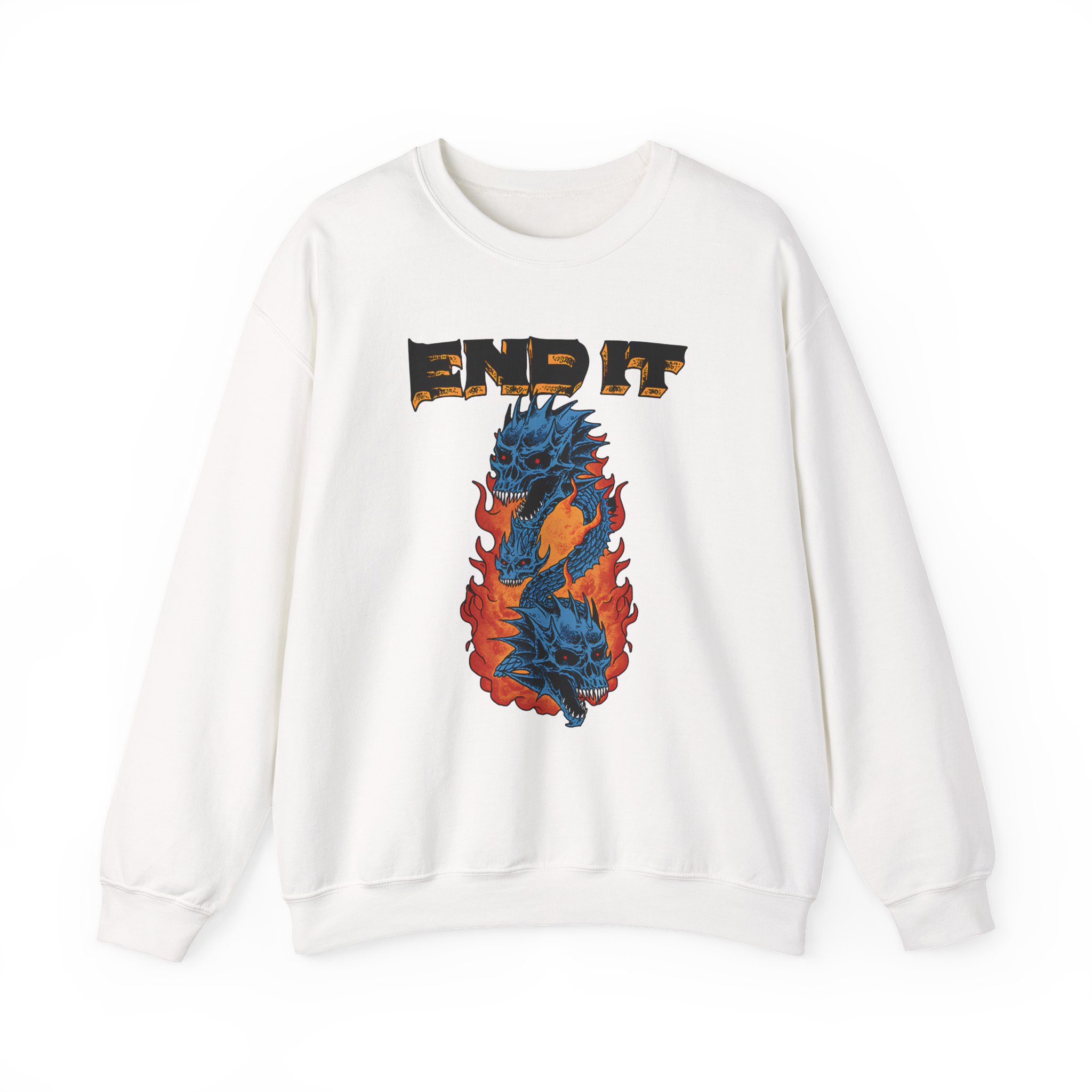 End It Unisex Heavy Blend Crewneck Sweatshirt