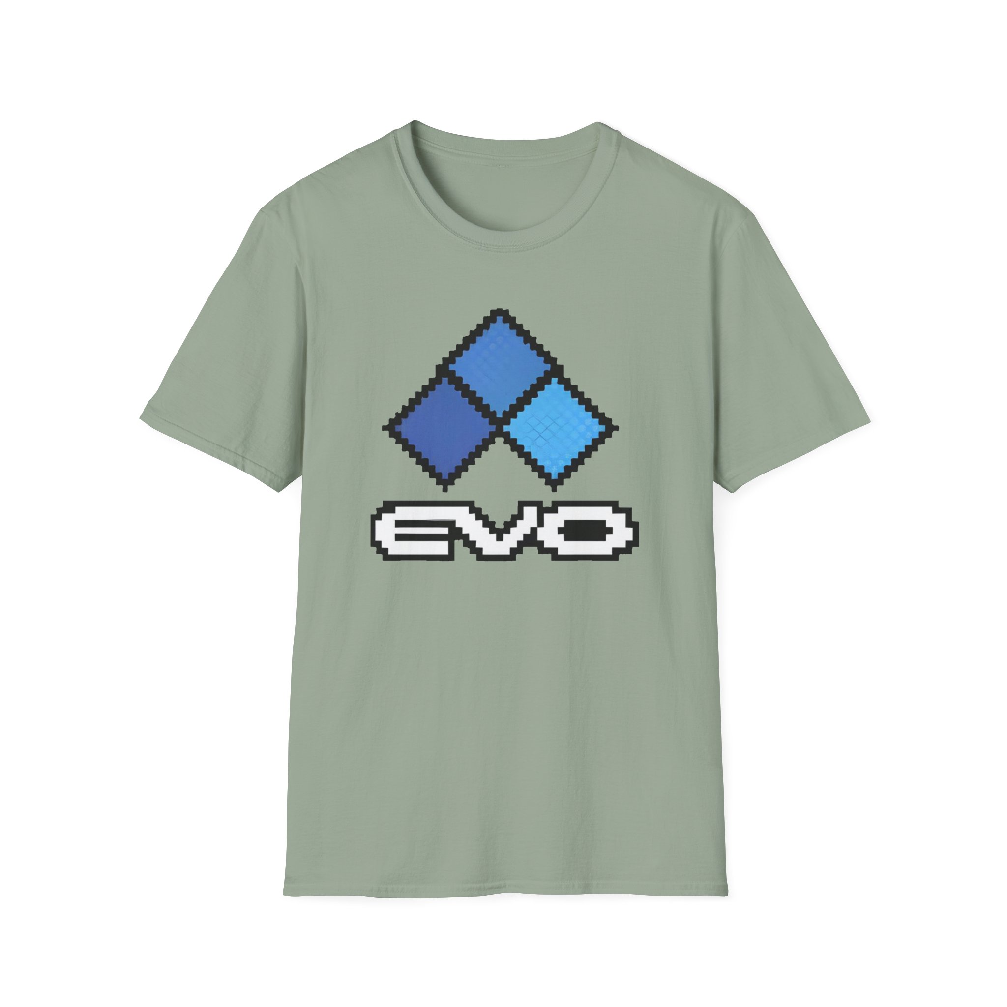 Evo 8 Bit Logo Returns Unisex Softstyle T-Shirt