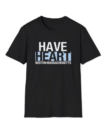 Have Heart Boston Massachusetts Unisex Softstyle T-Shirt