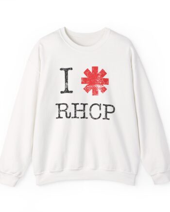 Red Hot Chili Peppers I Heart Rhcp Unisex Heavy Blend™ Crewneck Sweatshirt