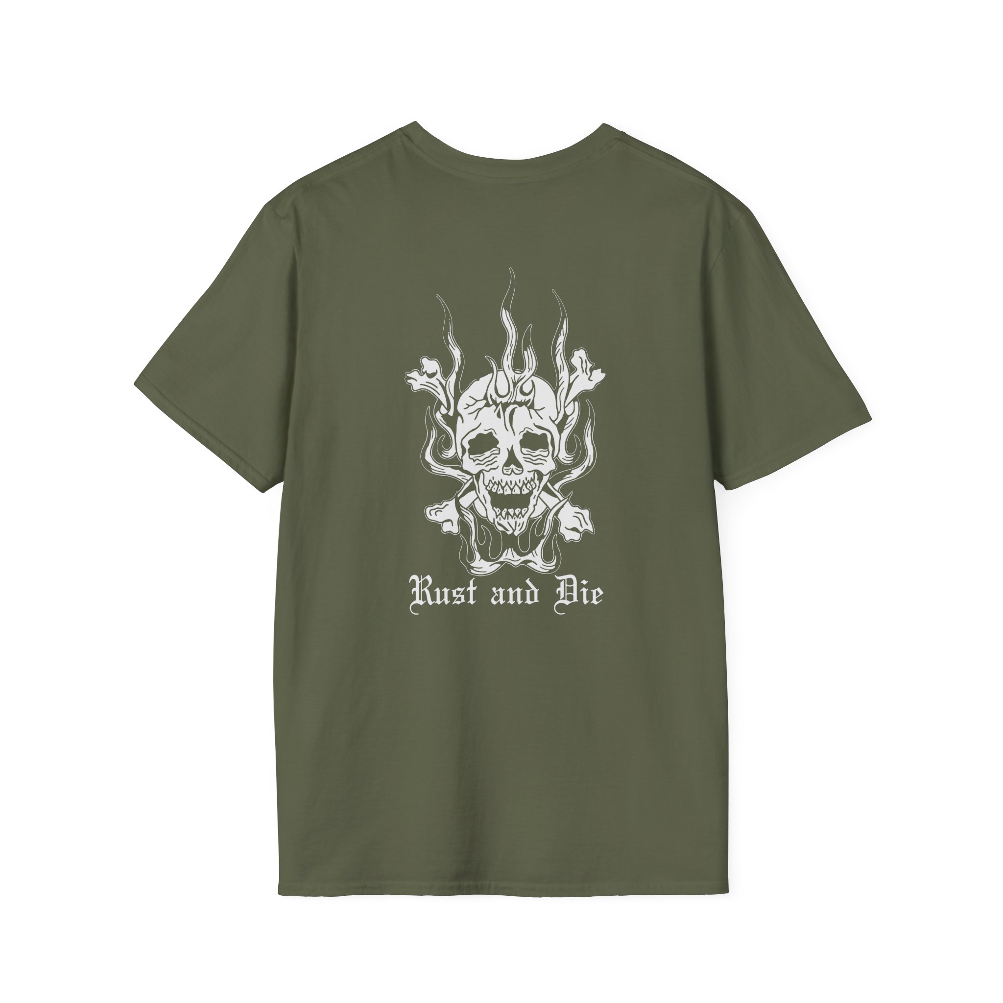 Kublai Khan - Rust and Die Unisex Softstyle T-Shirt