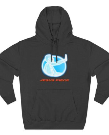 Jesus Piece Glow Three-Panel Fleece Hoodie