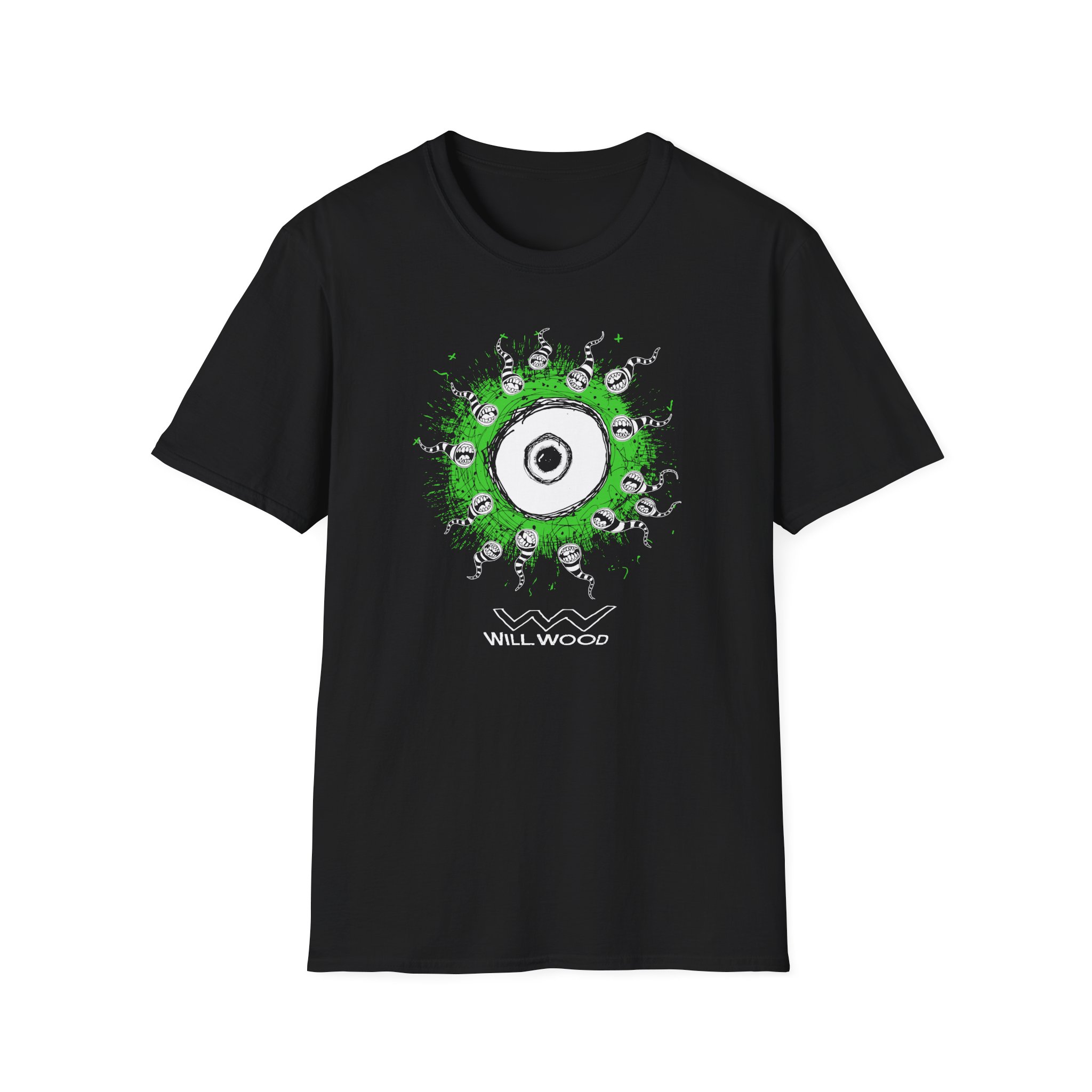 Will Wood Eye Unisex Softstyle T-Shirt