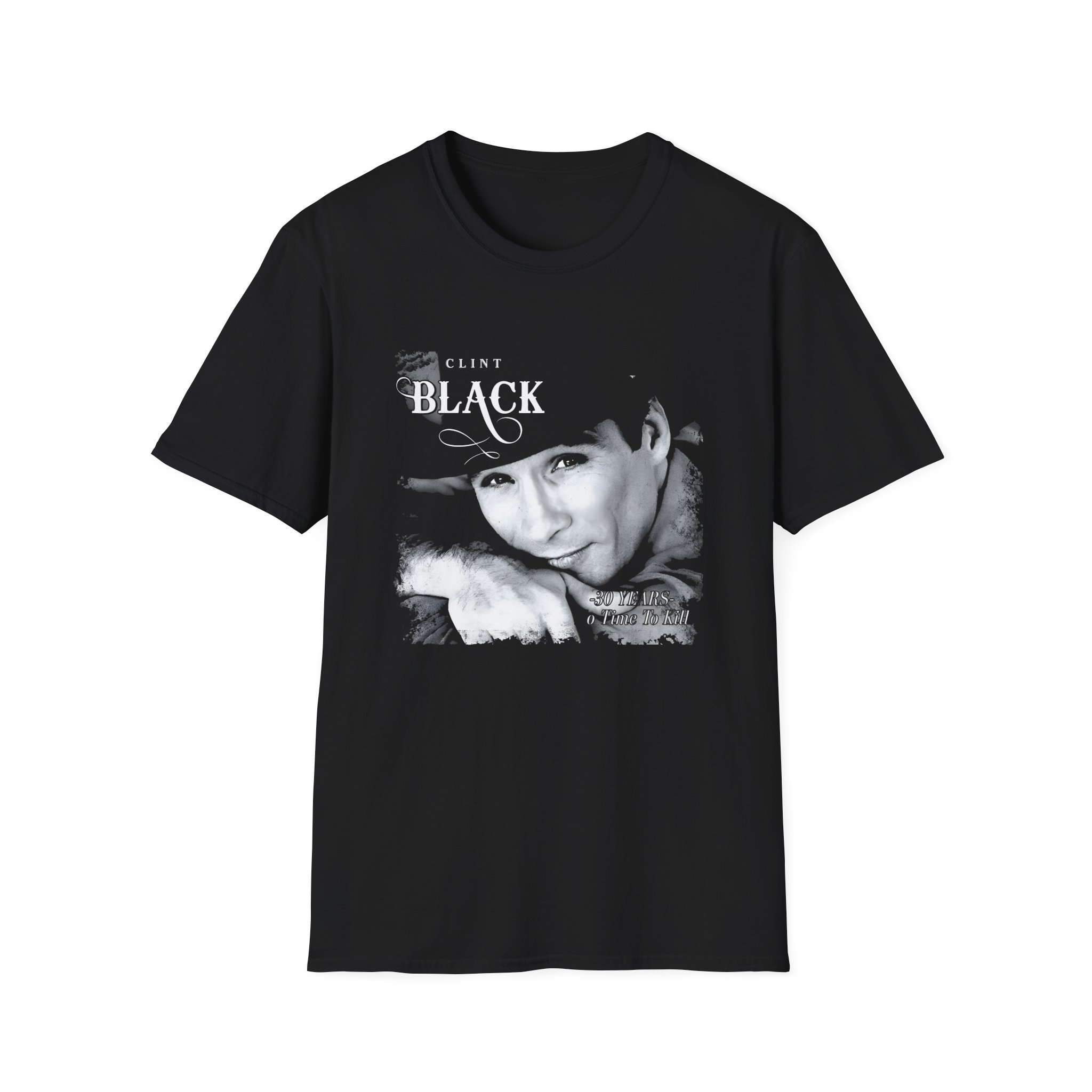 Clint Black No Time to Kill 30th Anniversary Unisex Softstyle T-Shirt