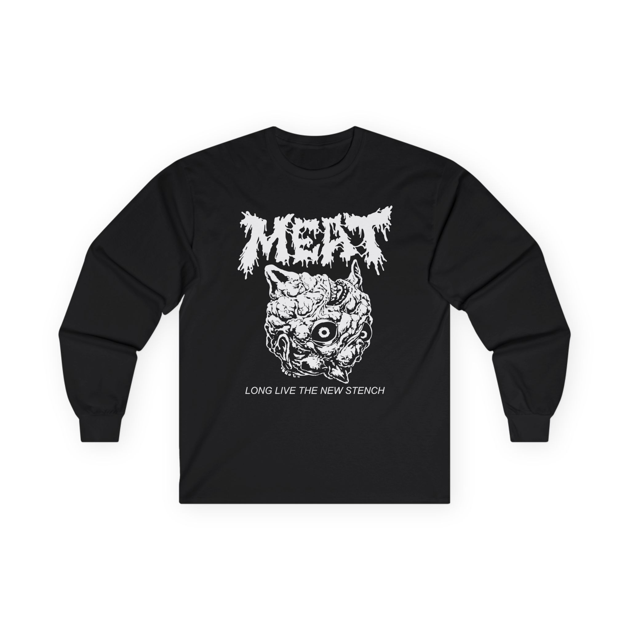 Papa Meat Long Live the New Stench Unisex Ultra Cotton Long Sleeve Tee