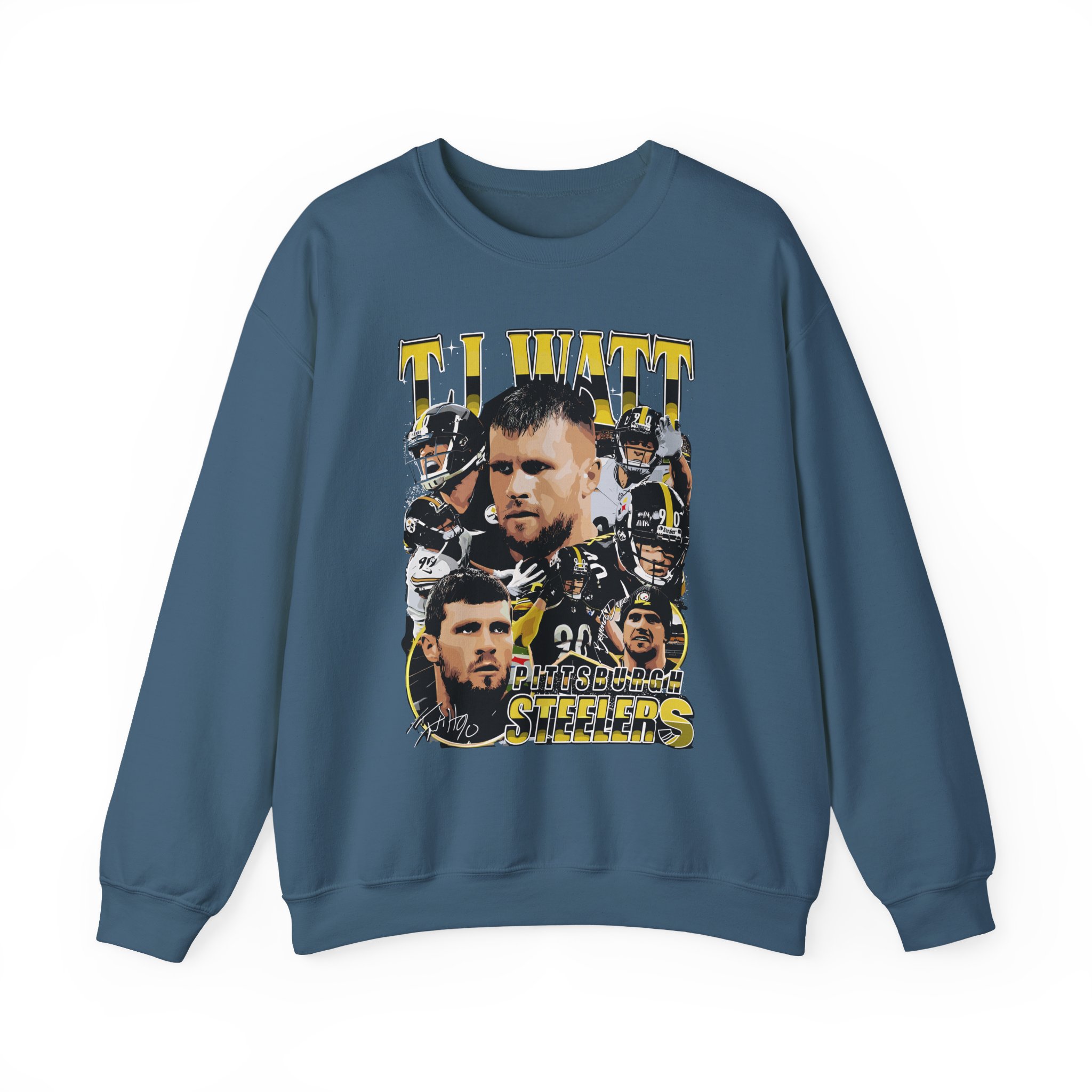 Tj Watt Unisex Heavy Blendâ„¢ Crewneck Sweatshirt