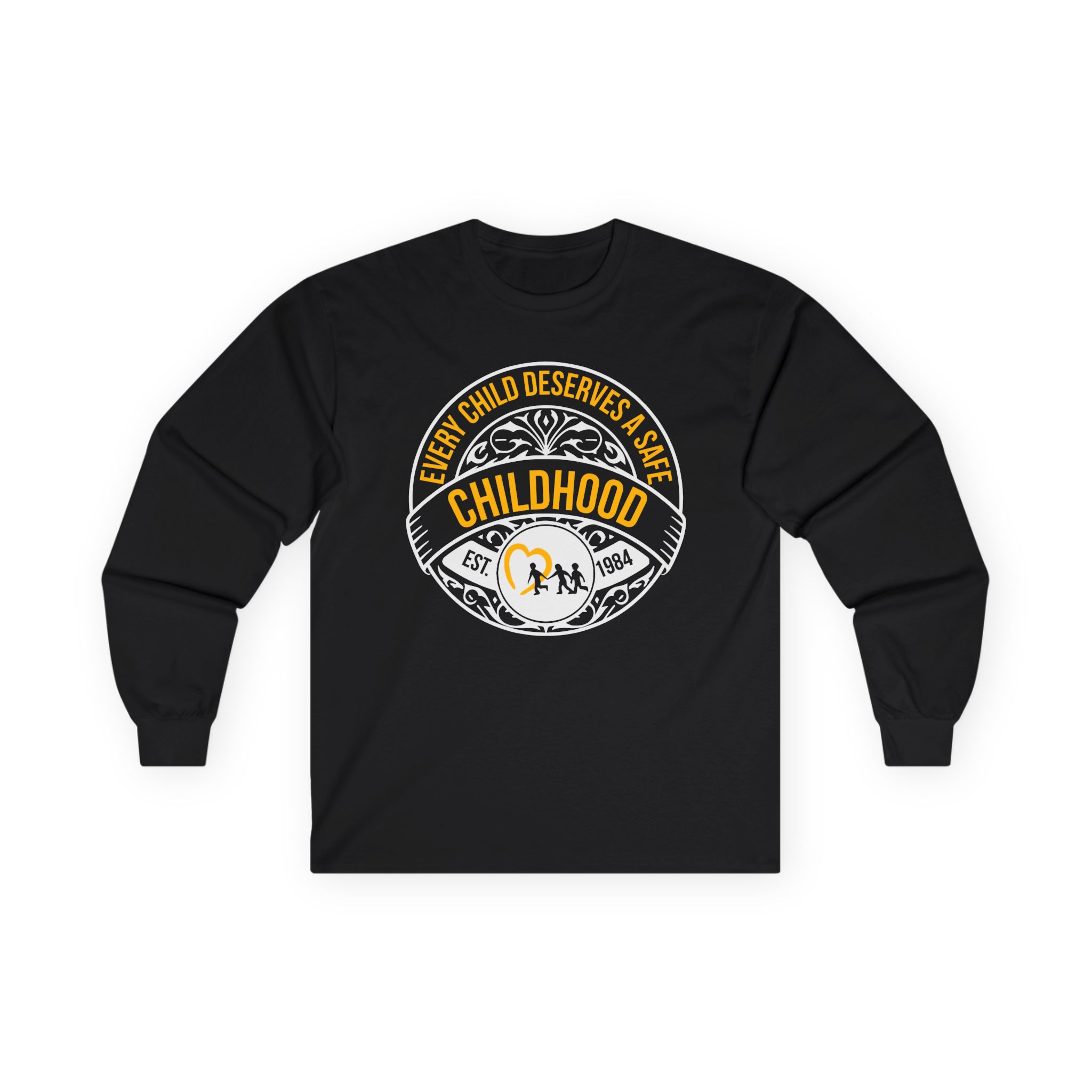 Kendall Rae Every Child Deserves a Safe Childhood Charity Unisex Ultra Cotton Long Sleeve Tee