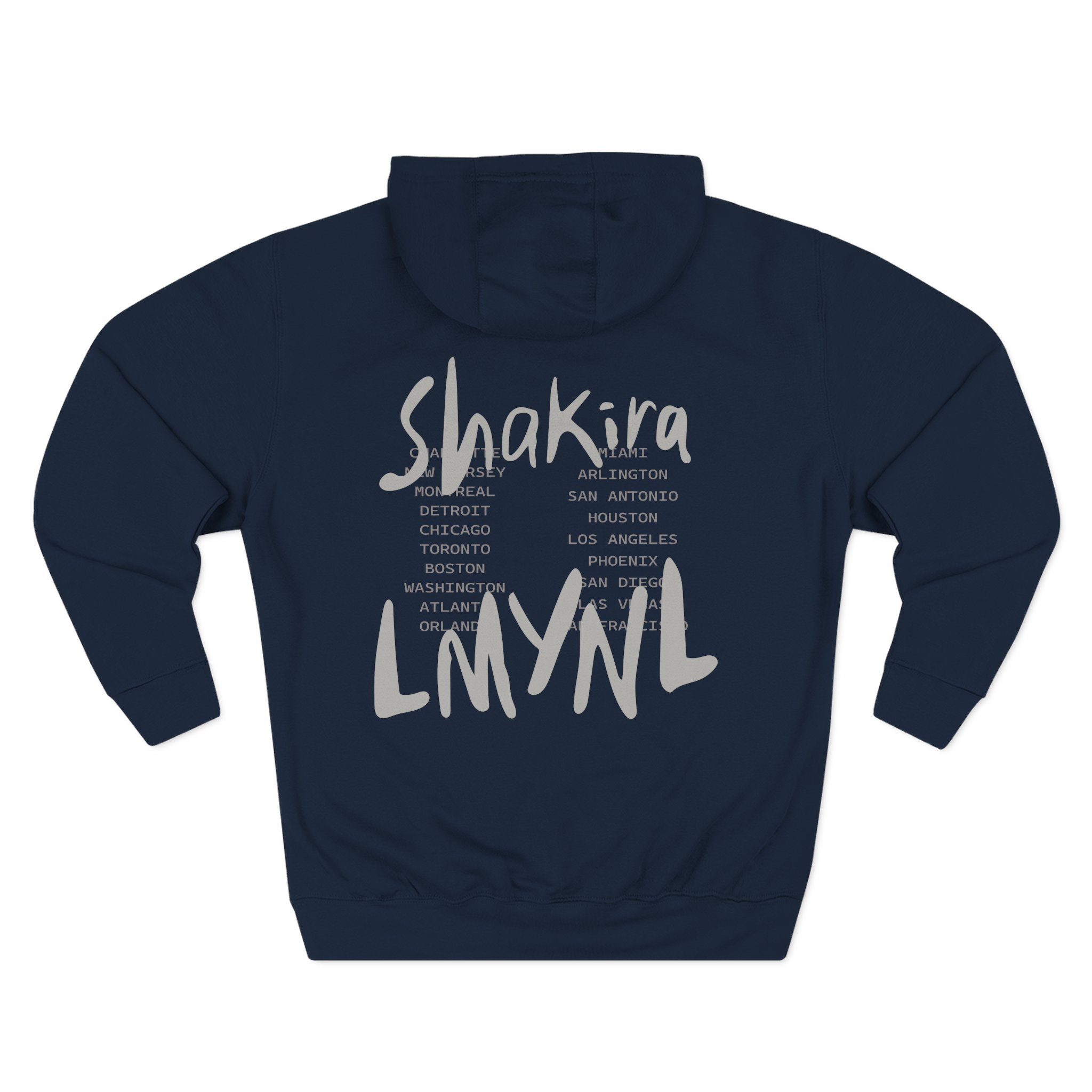 Shakira Sunglasses Three-Panel Fleece Hoodie