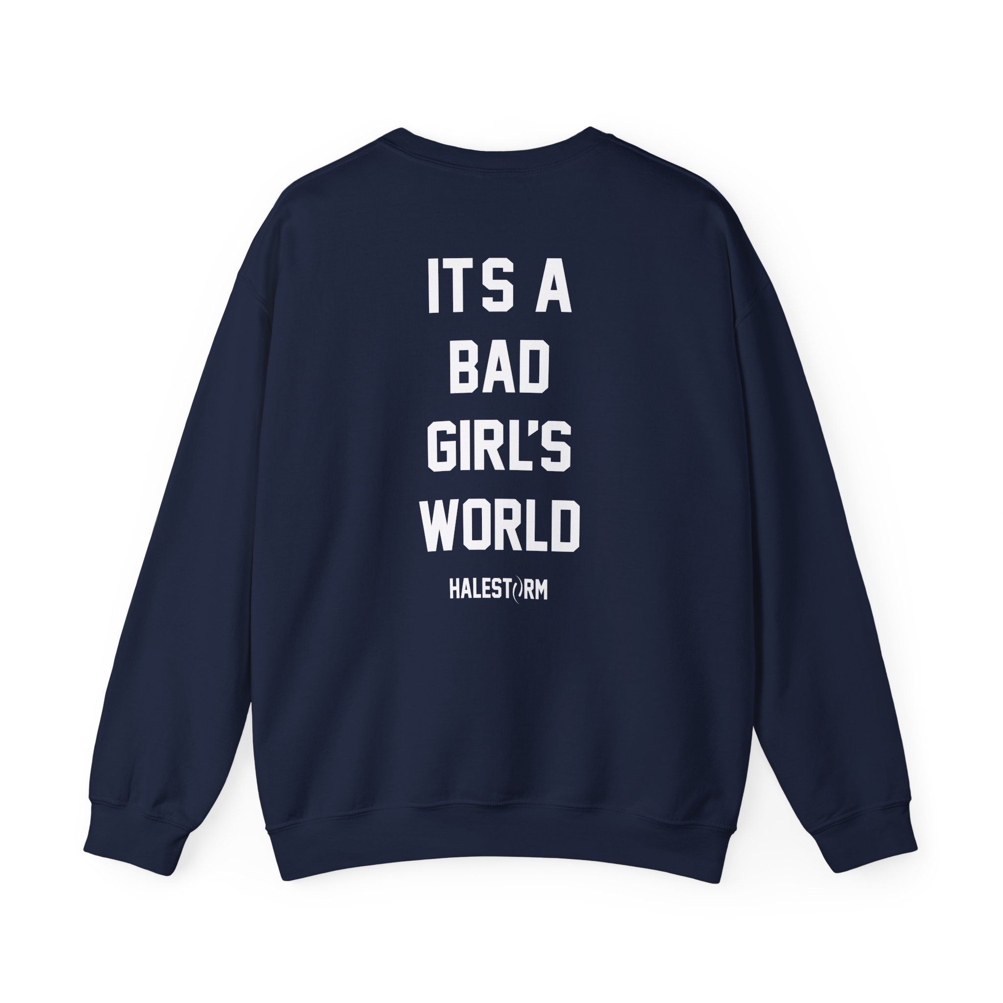 Halestorm It's a Bad Girl's World Unisex Heavy Blendâ„¢ Crewneck Sweatshirt