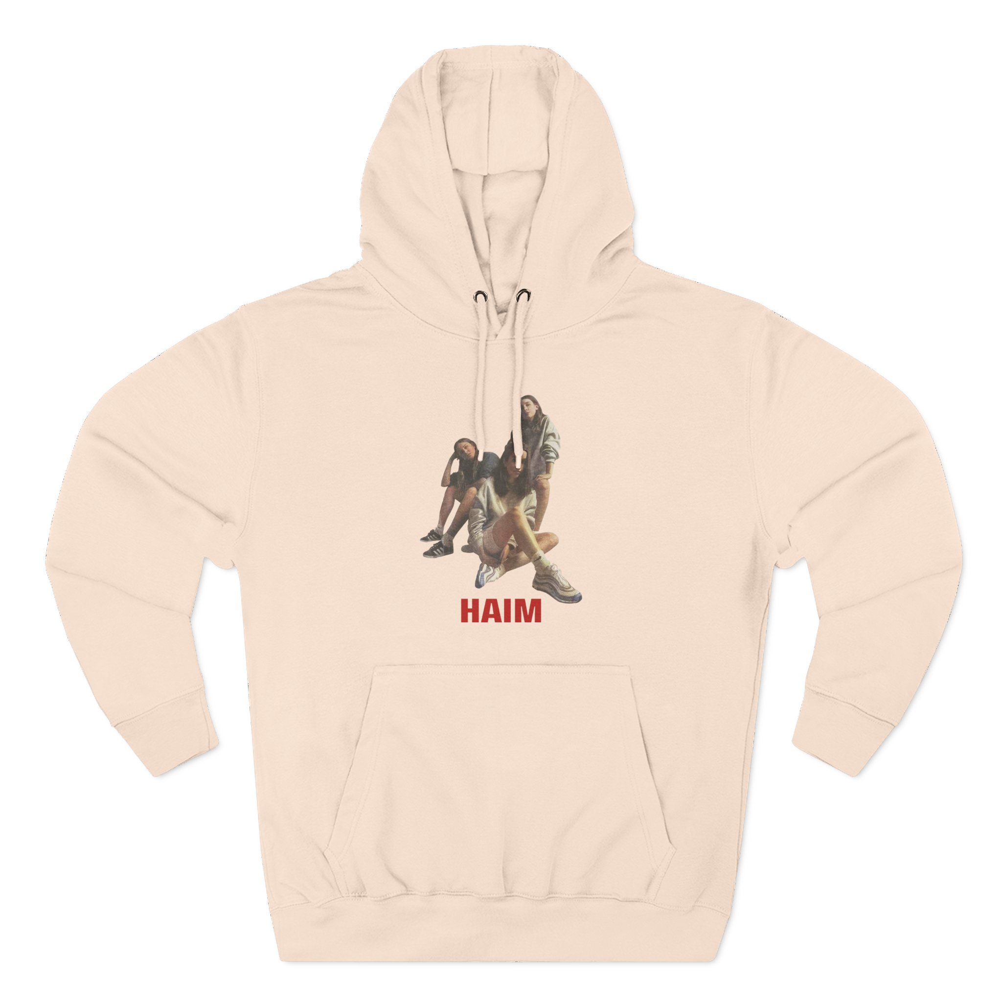 Haim Concert From the Year They Played Three-Panel Fleece Hoodie