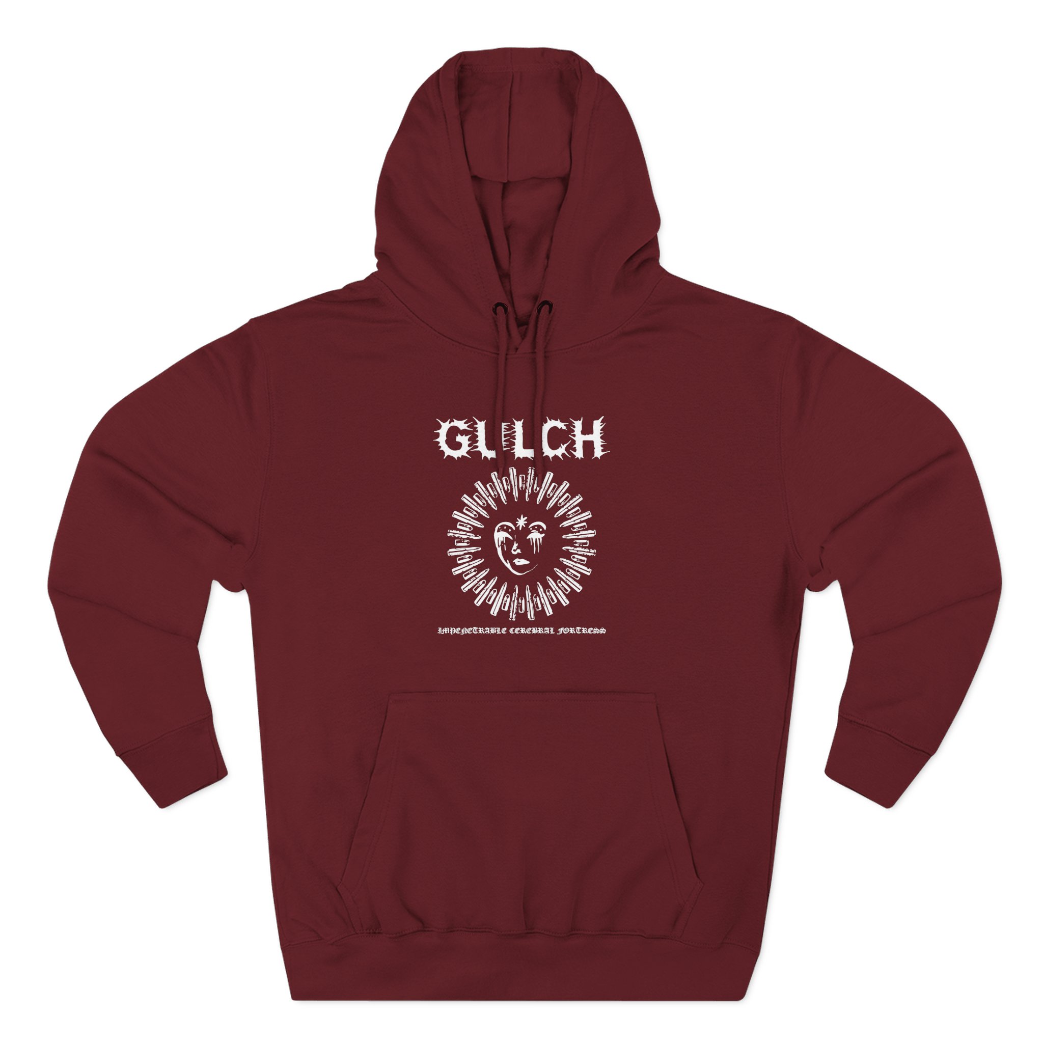 Gulch - Bullet Circle Three-Panel Fleece Hoodie