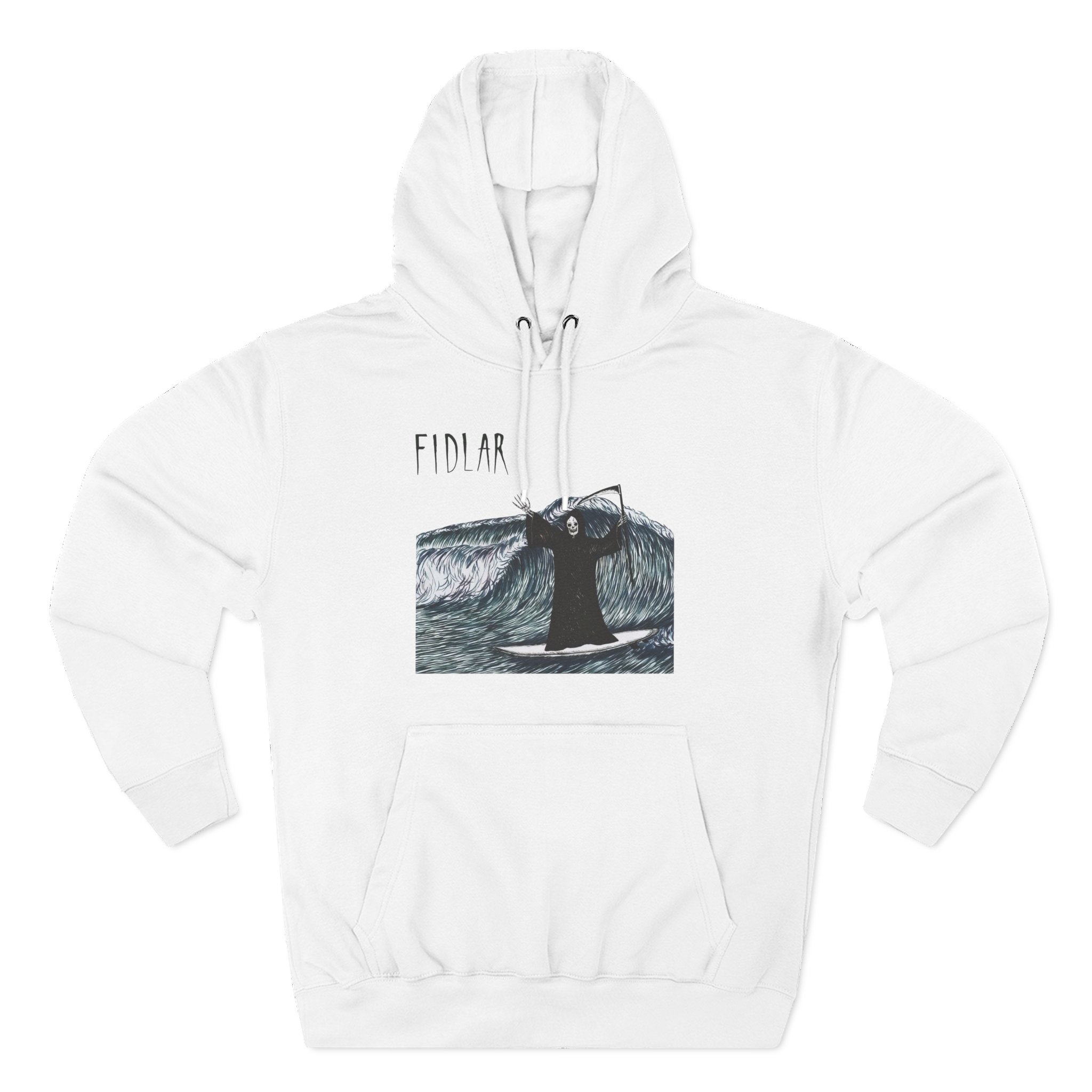 Fidlar Three-Panel Fleece Hoodie