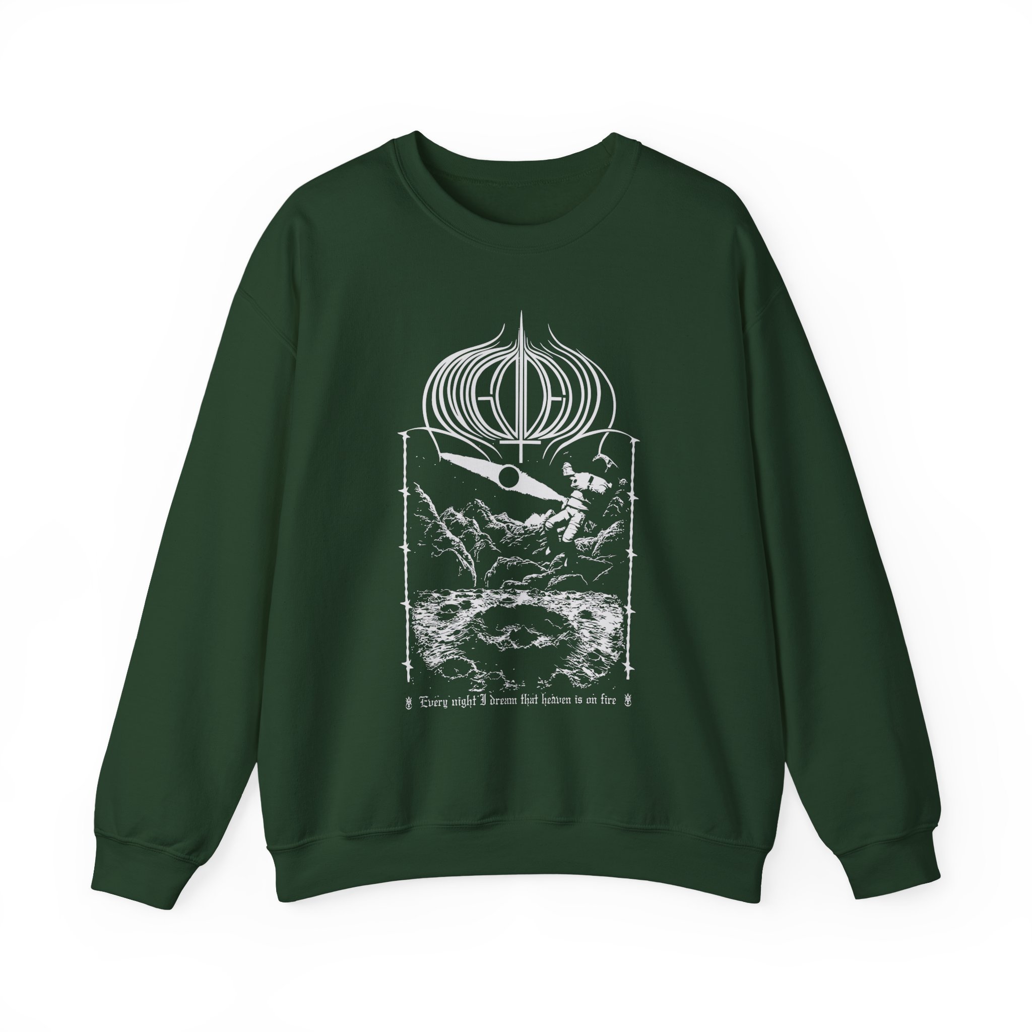 Amigo The Devil Heavens On Fire Unisex Heavy Blendâ„¢ Crewneck Sweatshirt