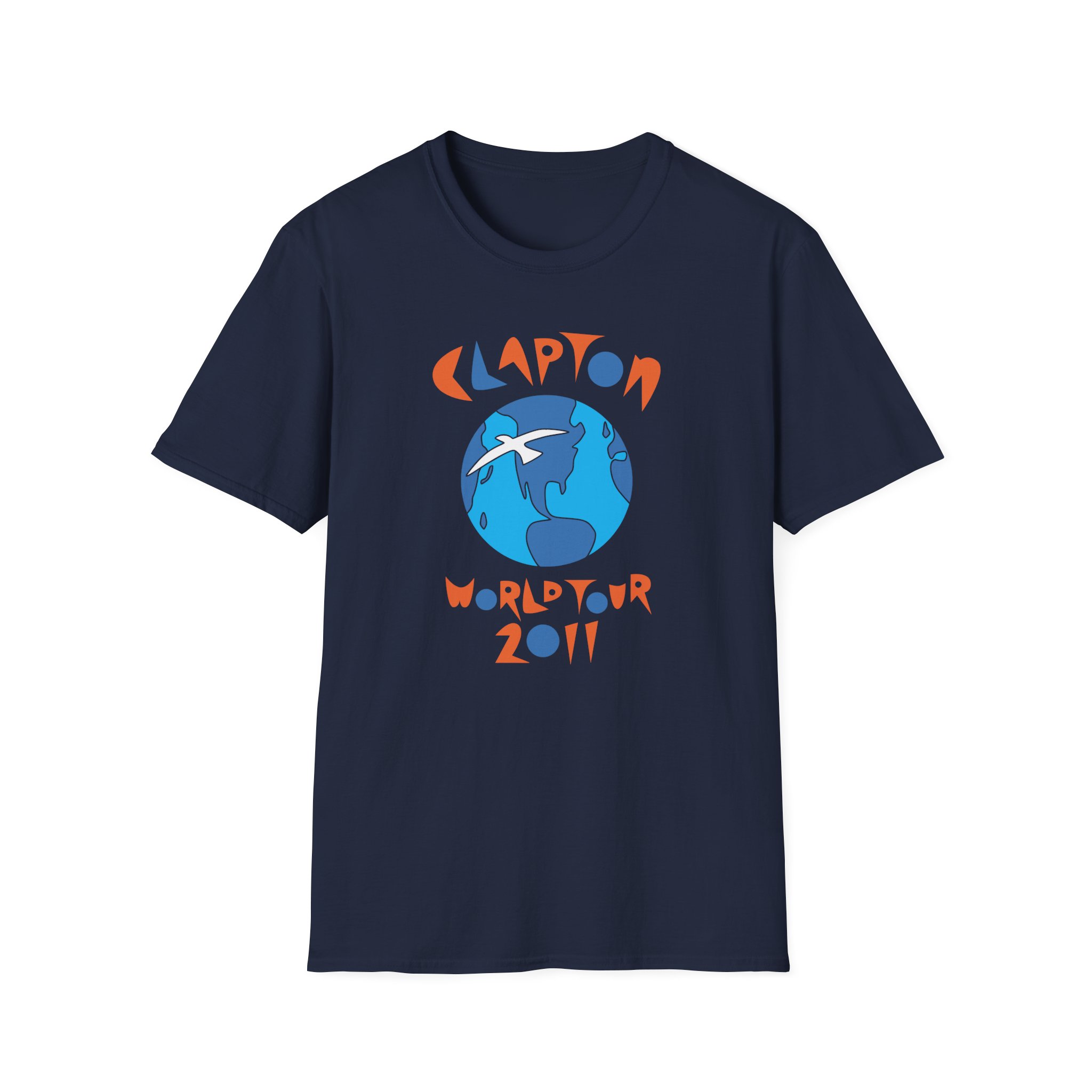 Eric Clapton World Tour 2011 Unisex Softstyle T-Shirt