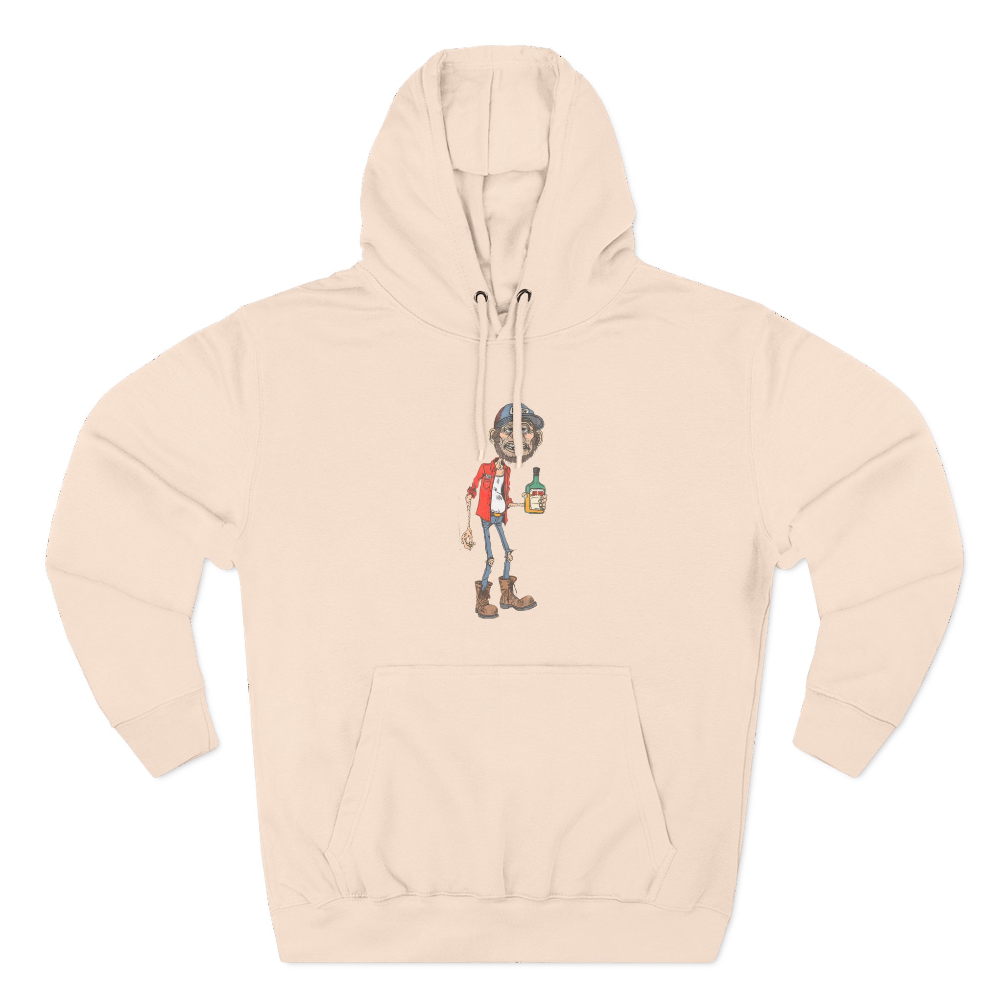 Hardy Jim Bob Three-Panel Fleece Hoodie