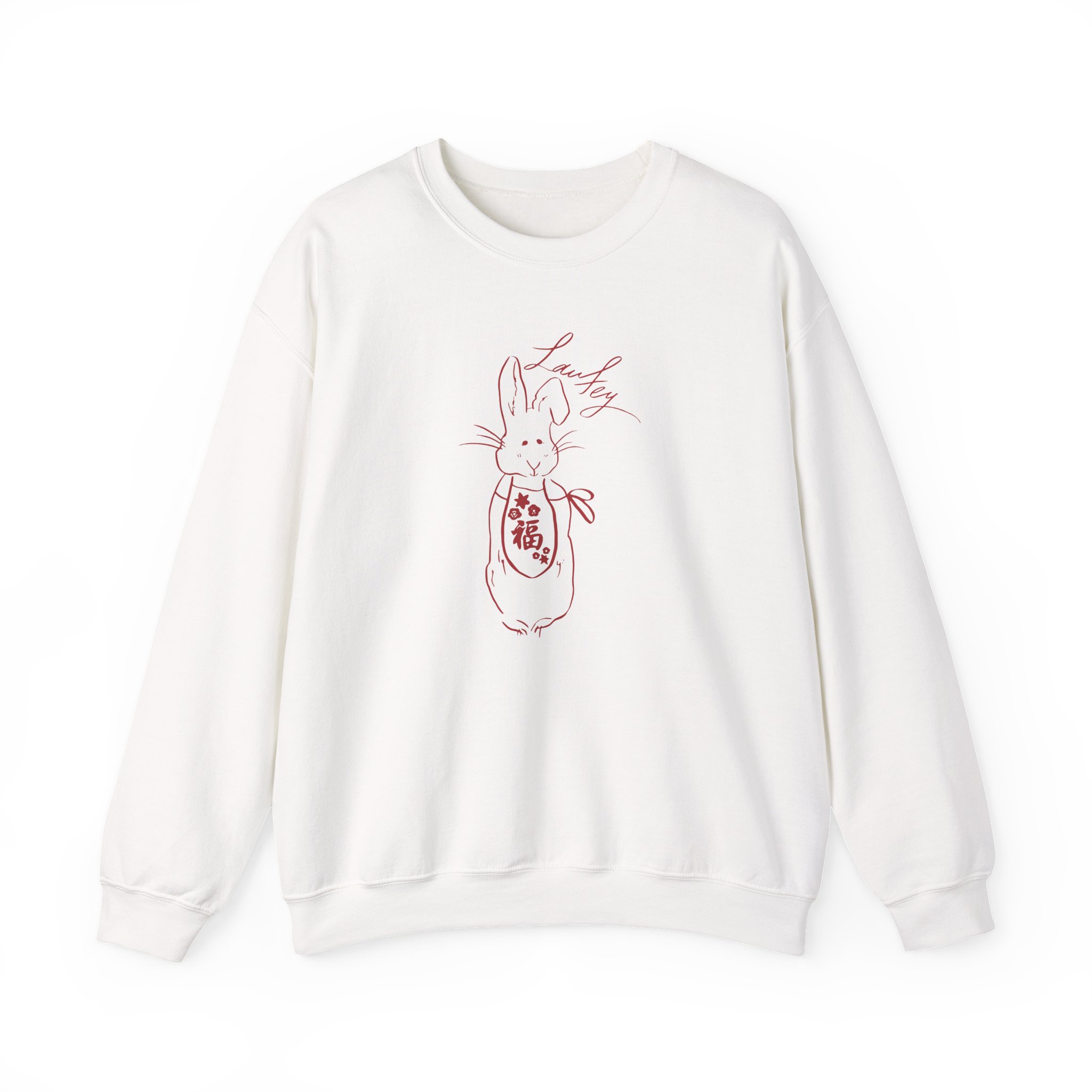 Laufey Year of the Rabbit Unisex Heavy Blendâ„¢ Crewneck Sweatshirt