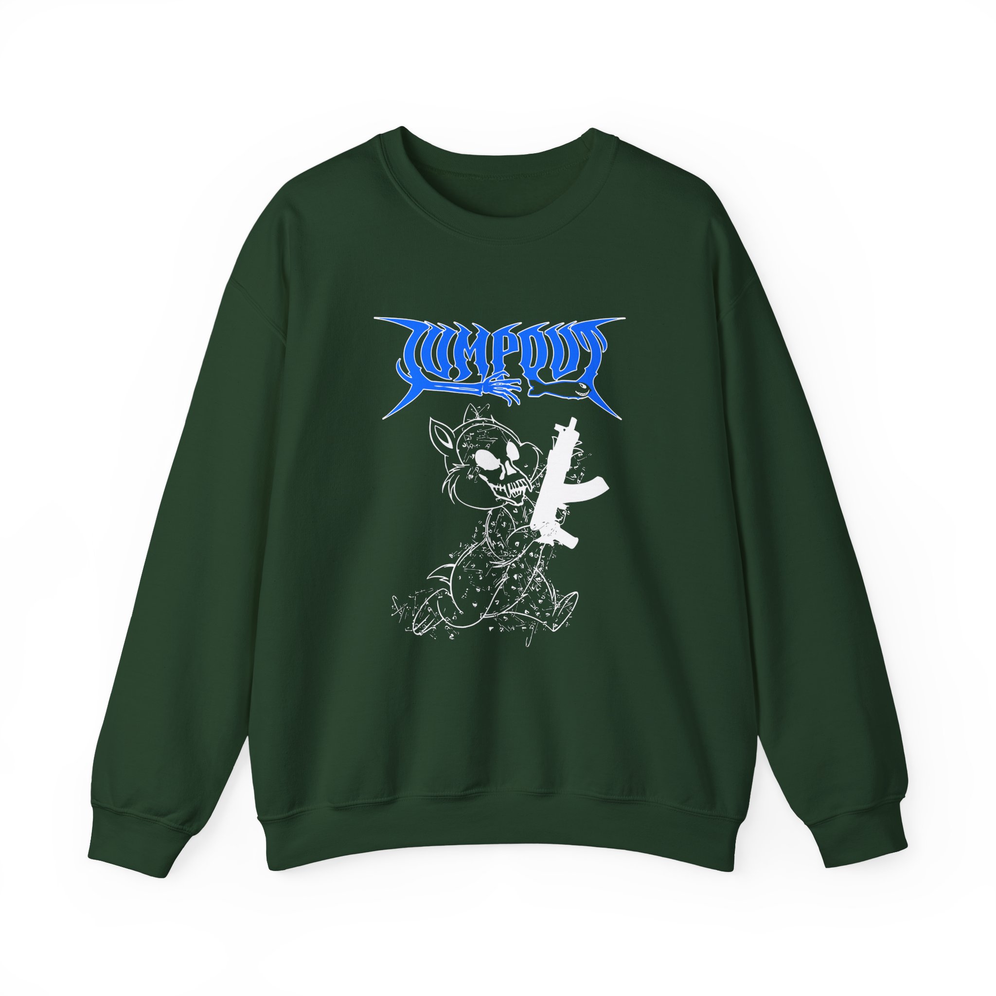 Osamason Jumpout Bunny Unisex Heavy Blendâ„¢ Crewneck Sweatshirt
