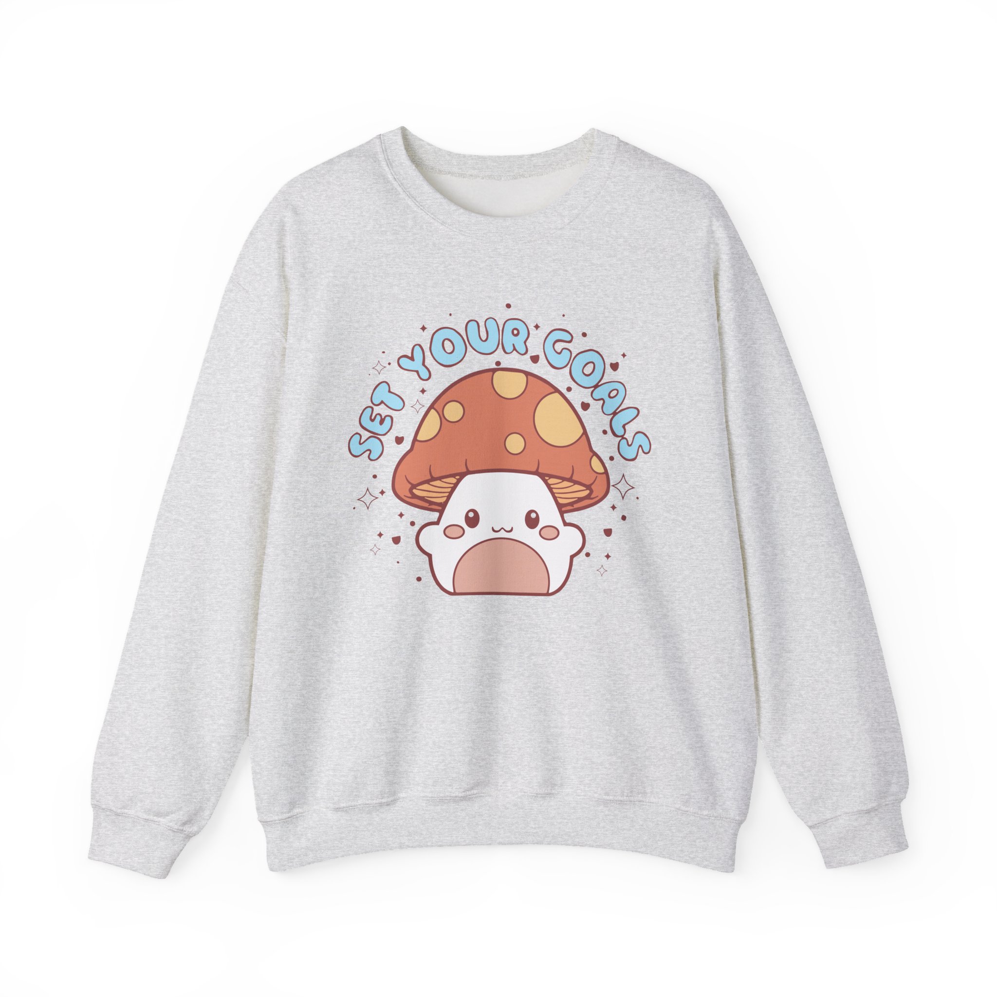 Set Your Goals Shroom Unisex Heavy Blendâ„¢ Crewneck Sweatshirt