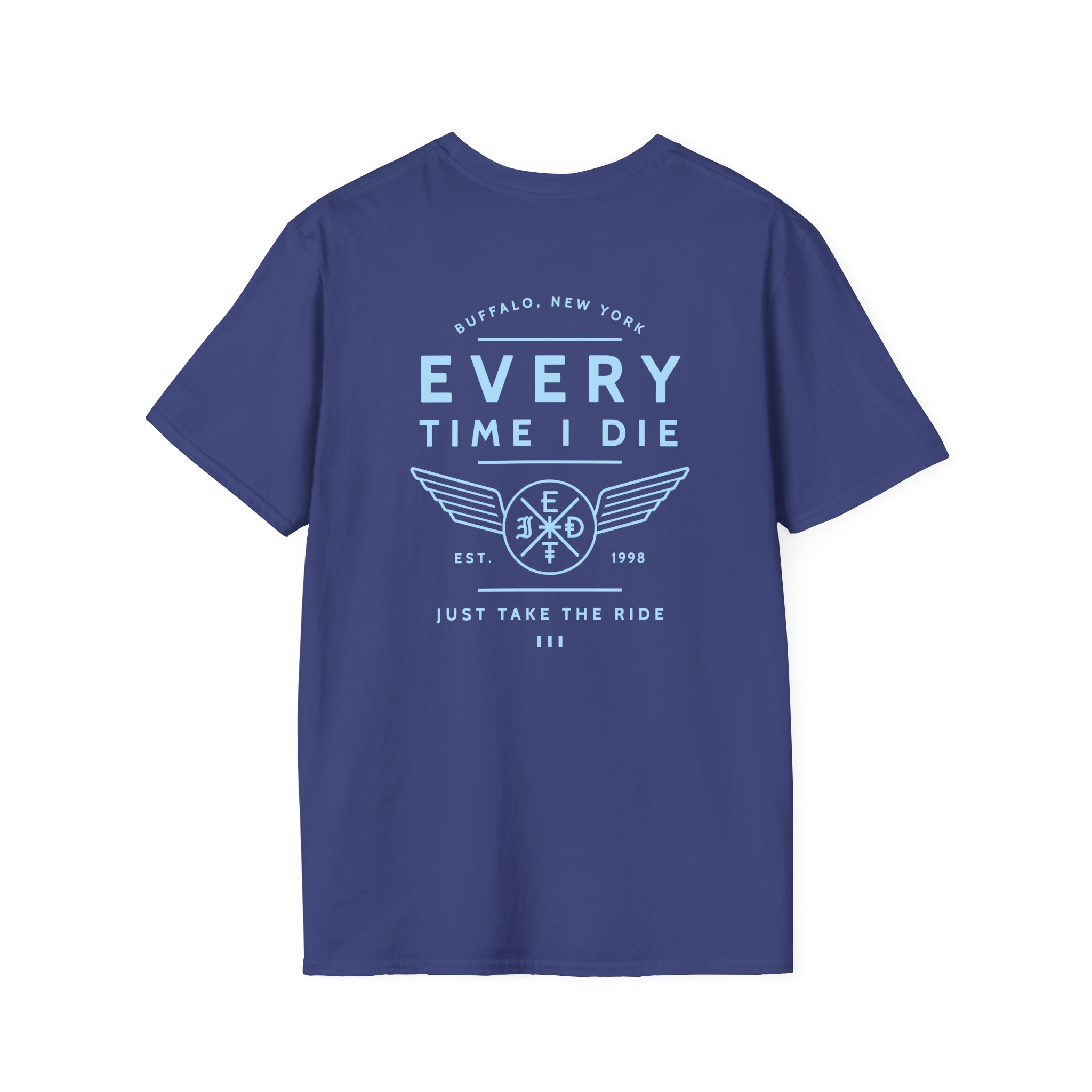 Every Time I Die Take the Ride Unisex Softstyle T-shirt