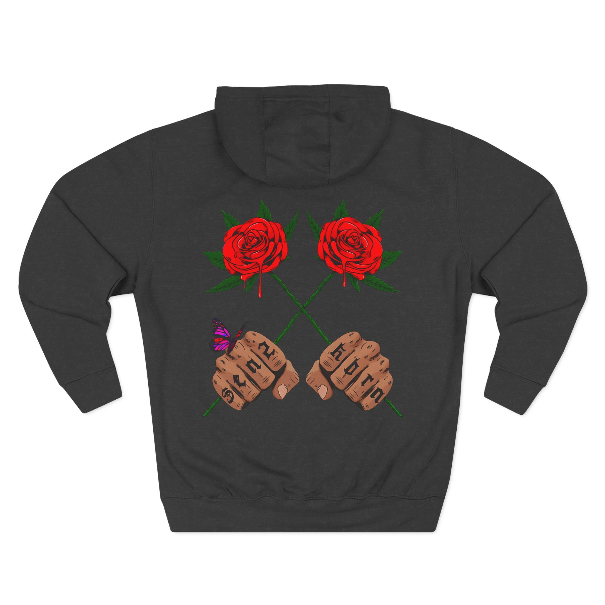 Eladio Carrion Three-Panel Fleece Hoodie