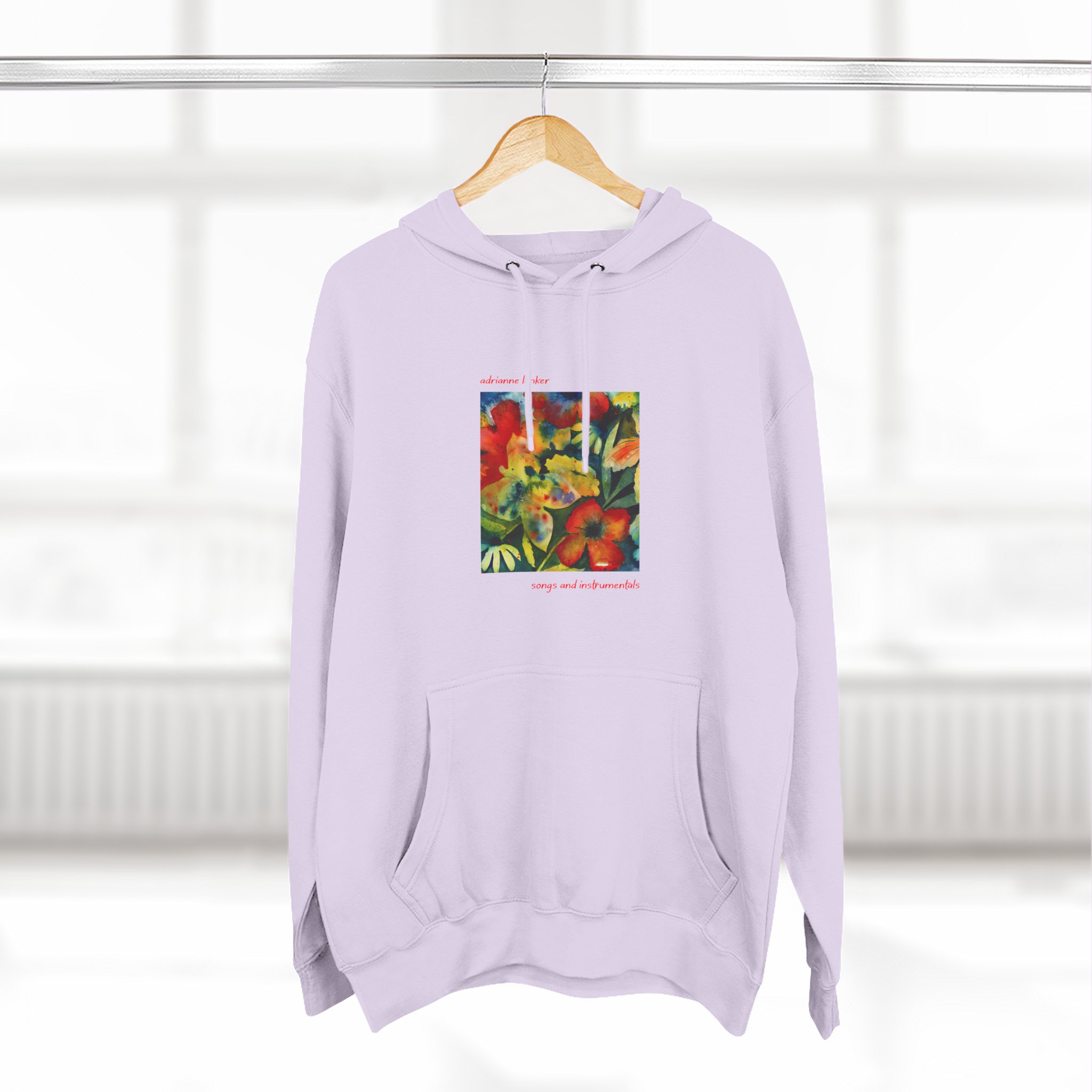 Adrianne Lenker Songs and Instrumentals Three-panel Fleece Hoodie
