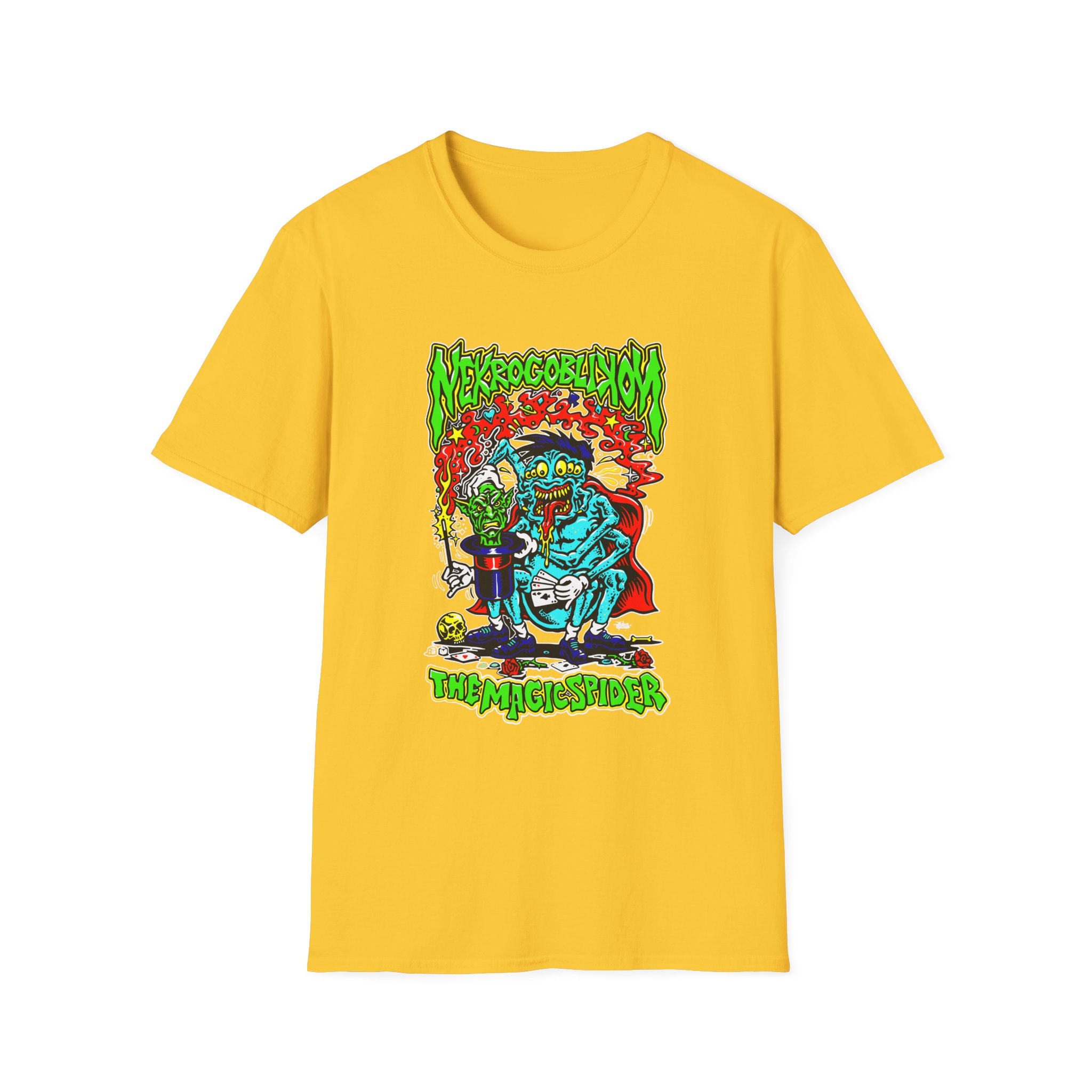 Nekrogoblikon the Magicspider Unisex Softstyle T-Shirt
