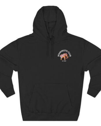 Mammoth Club Three-Panel Fleece Hoodie