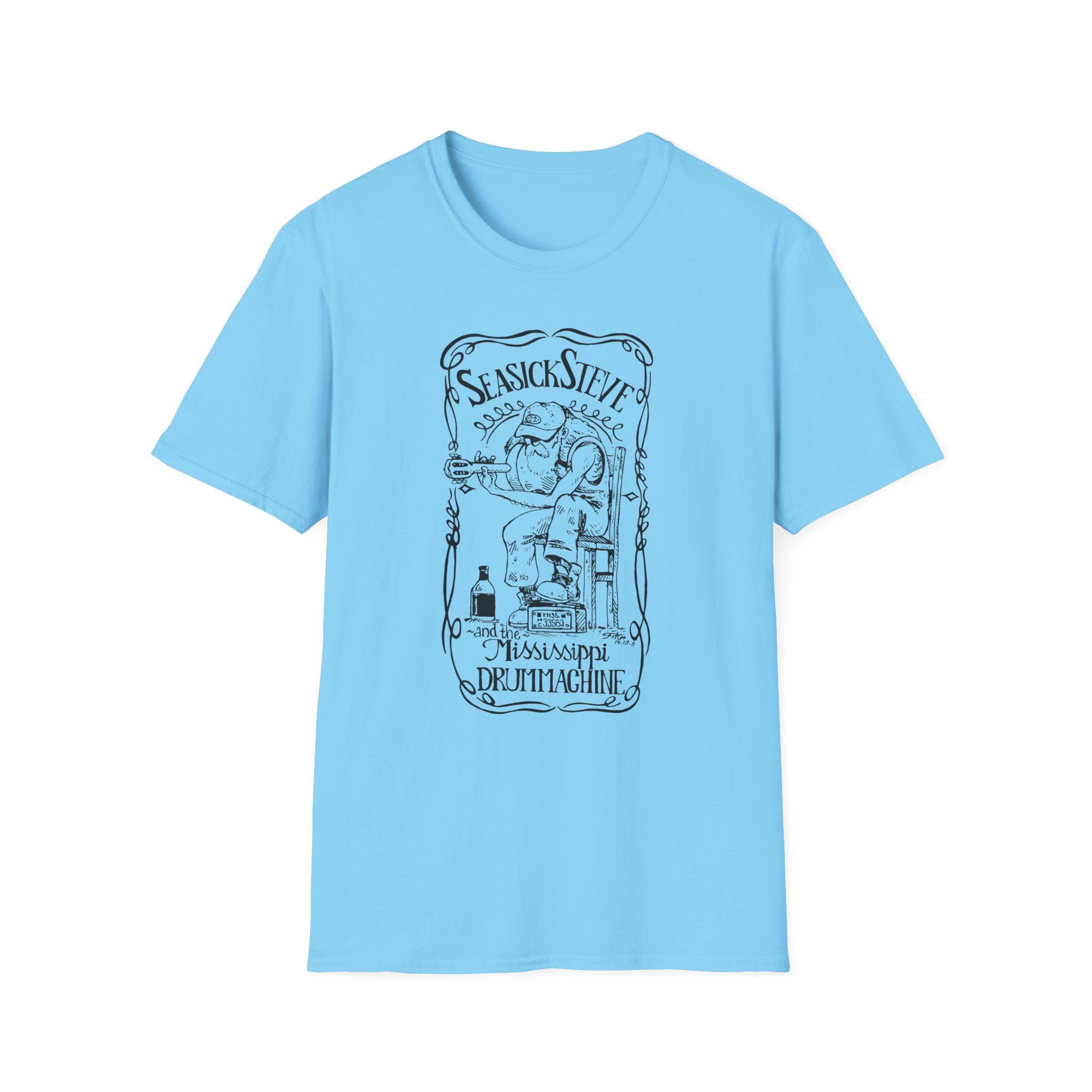 Seasick Steve Unisex Softstyle T-Shirt