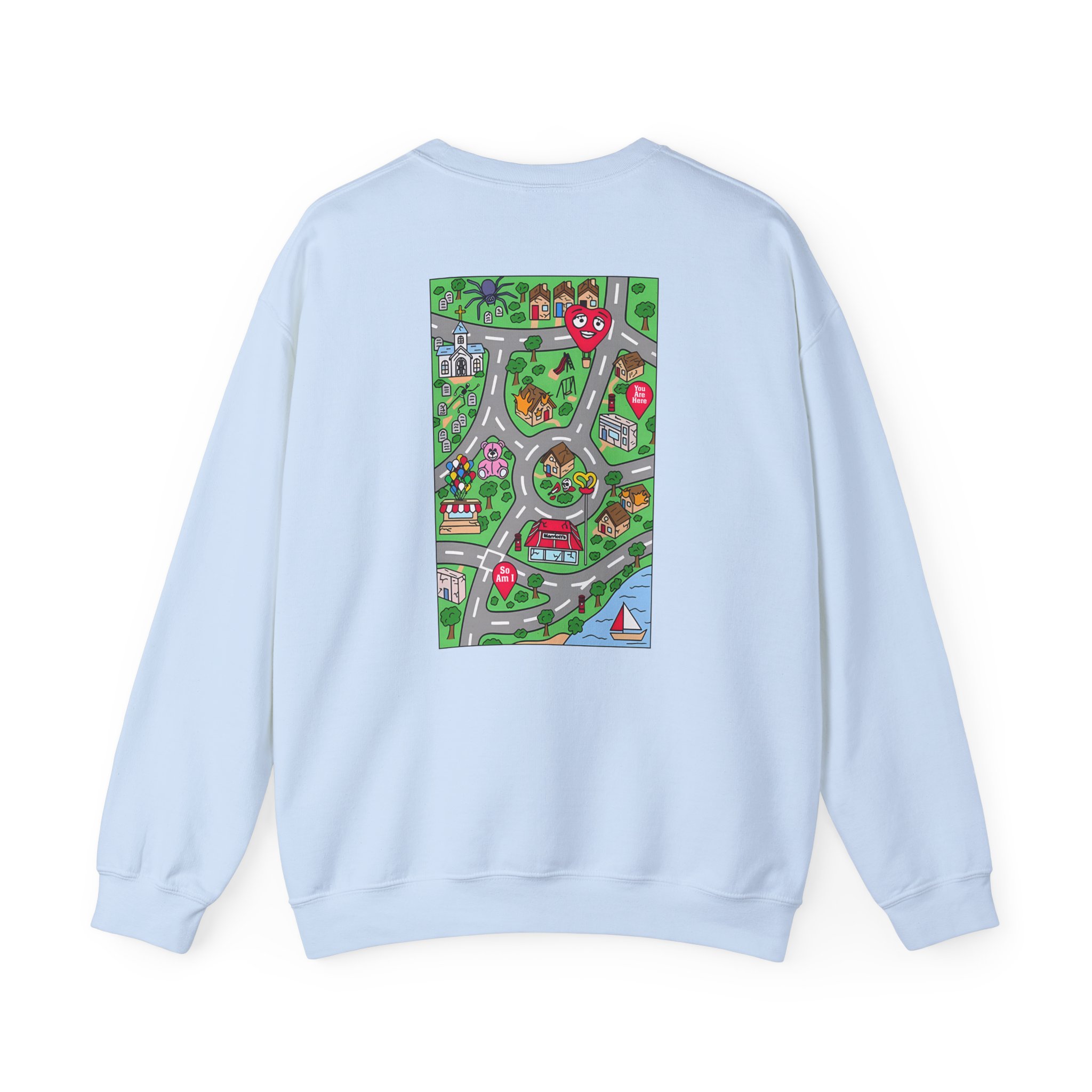 James Marriott Are We There Yet Unisex Heavy Blendâ„¢ Crewneck Sweatshirt