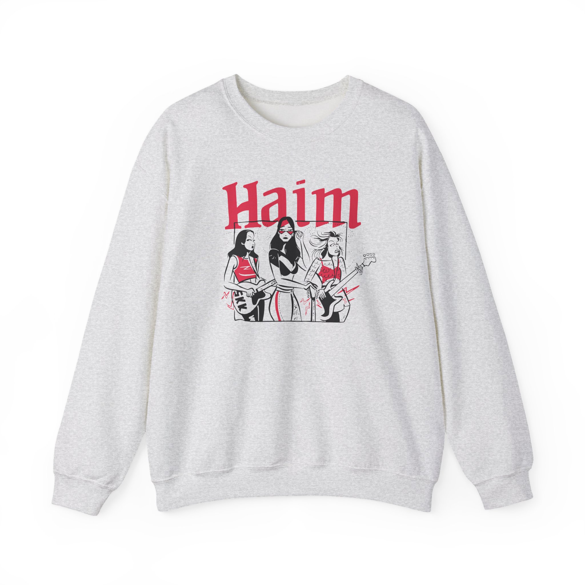 Haim Unisex Heavy Blendâ„¢ Crewneck Sweatshirt