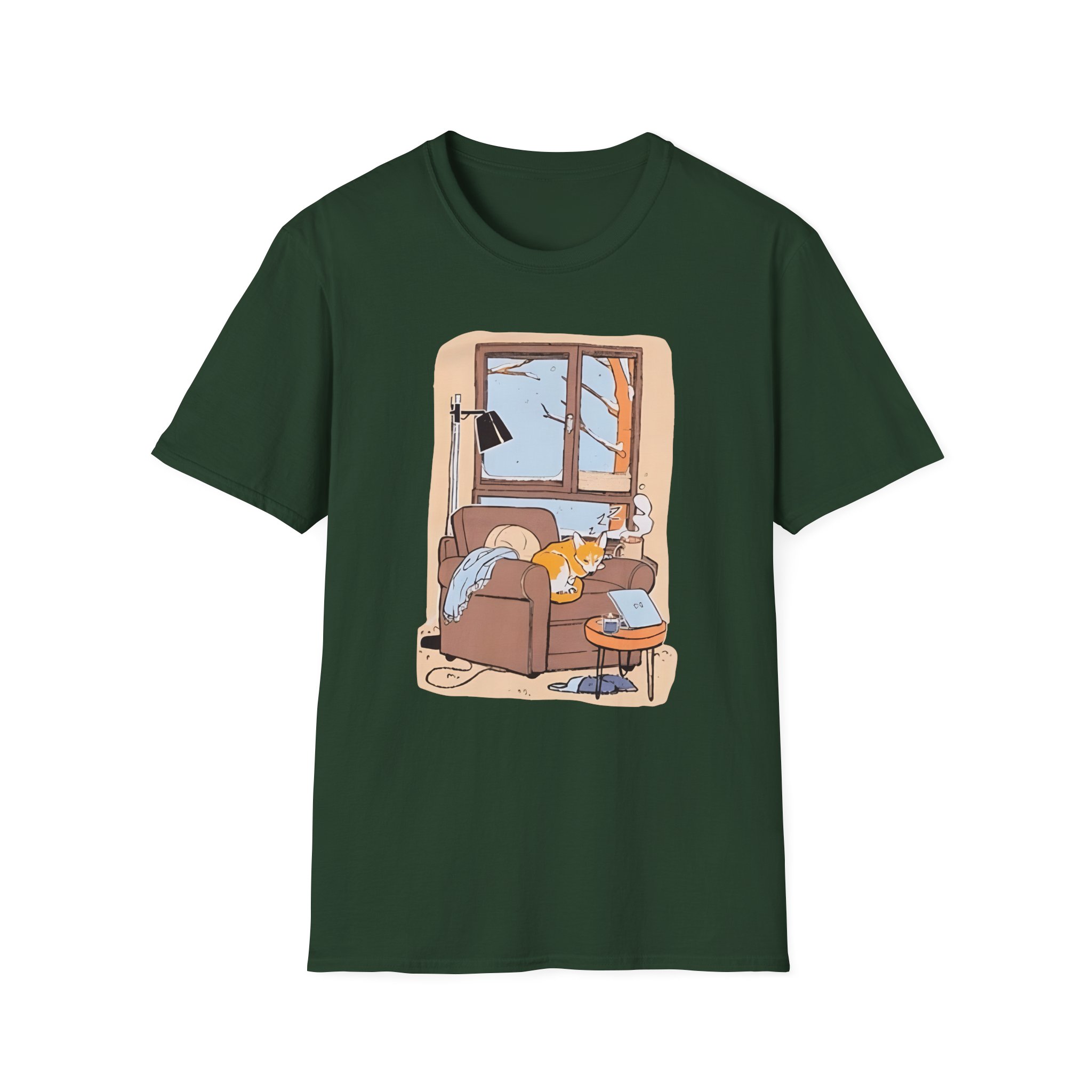 Dan and Phil Cozy Browsing Unisex Softstyle T-Shirt