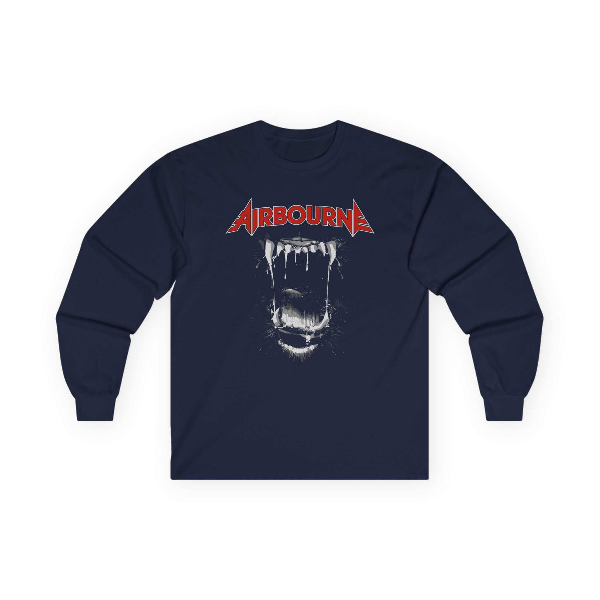 Airbourne Black Dog Barking Tracks Unisex Ultra Cotton Long Sleeve Tee