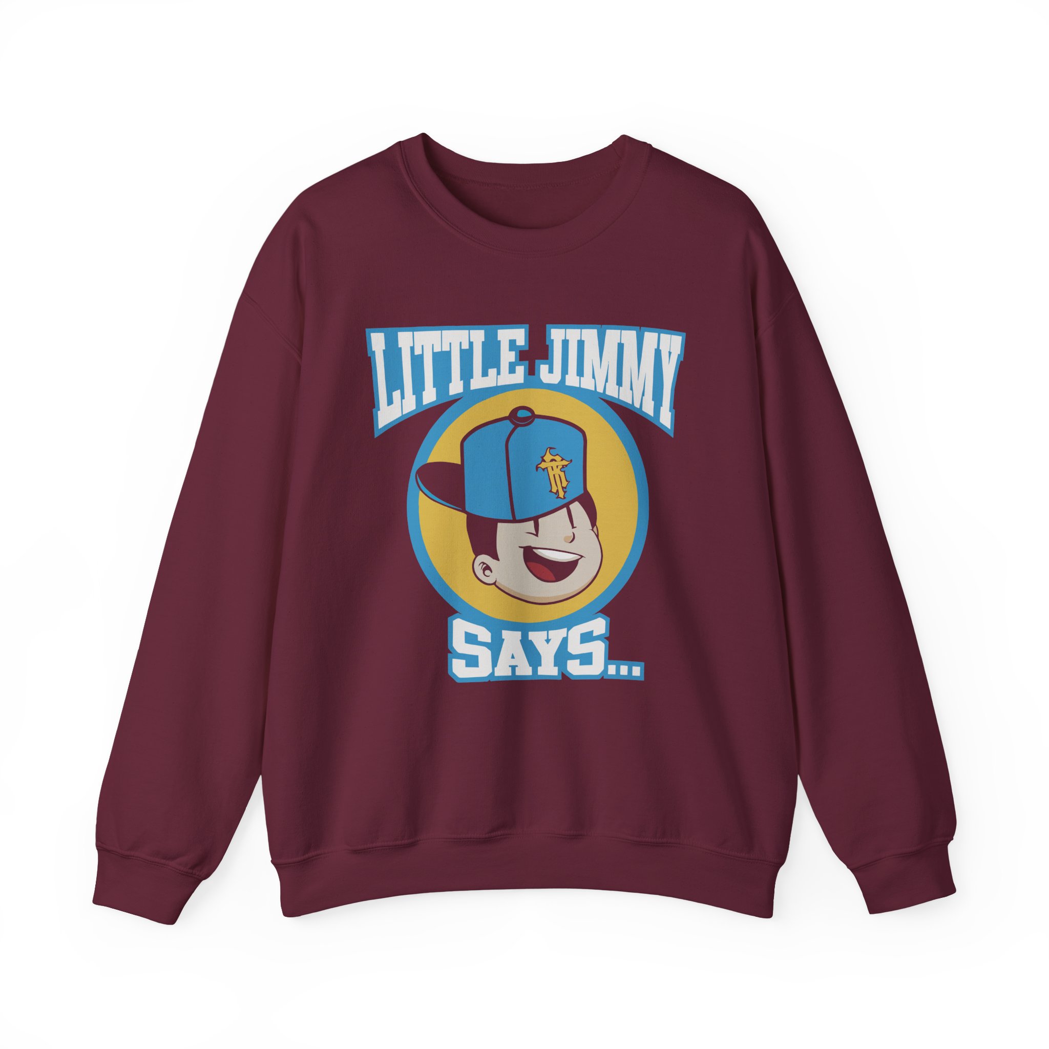 R Truth Little Jimmy Unisex Heavy Blendâ„¢ Crewneck Sweatshirt