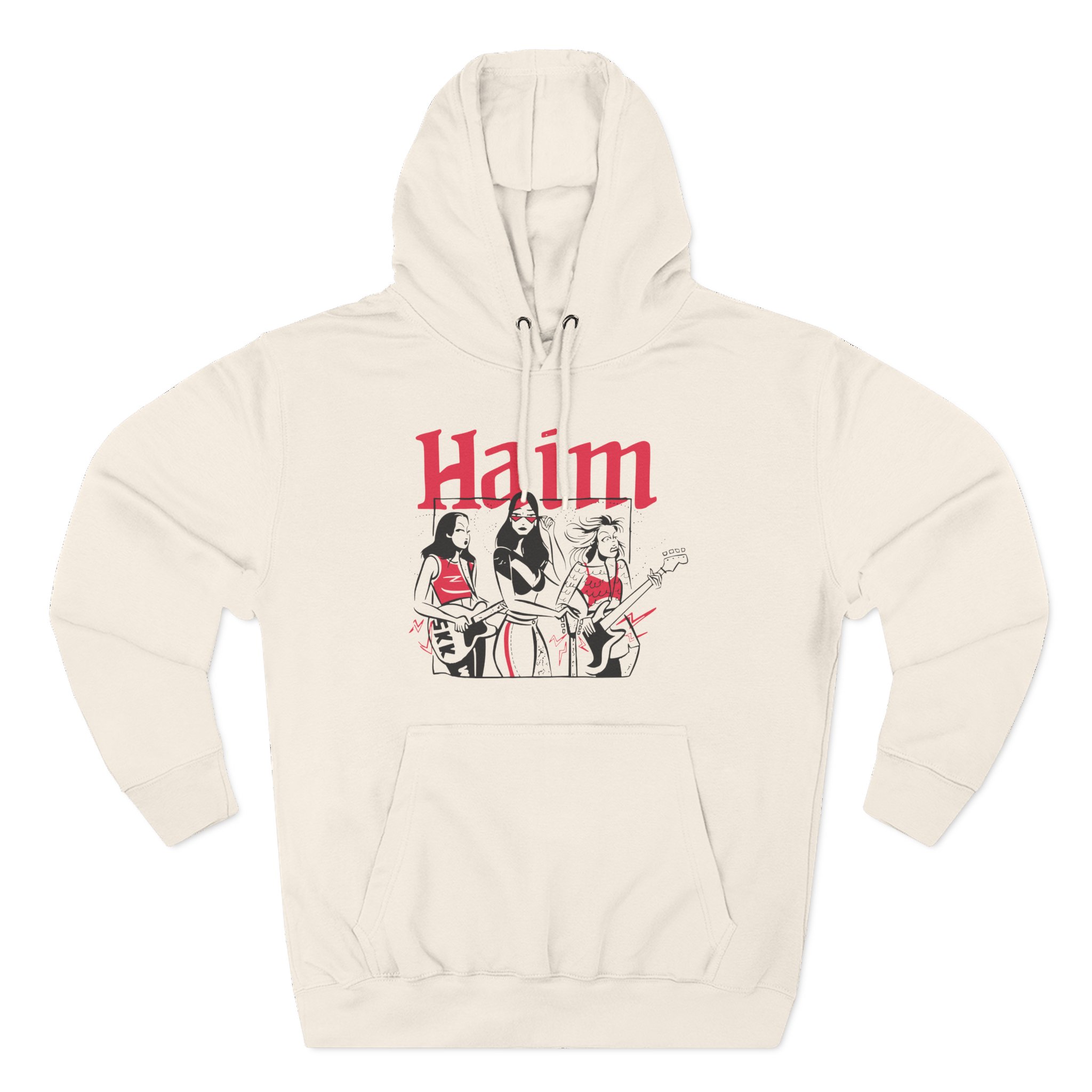 Haim Three-Panel Fleece Hoodie