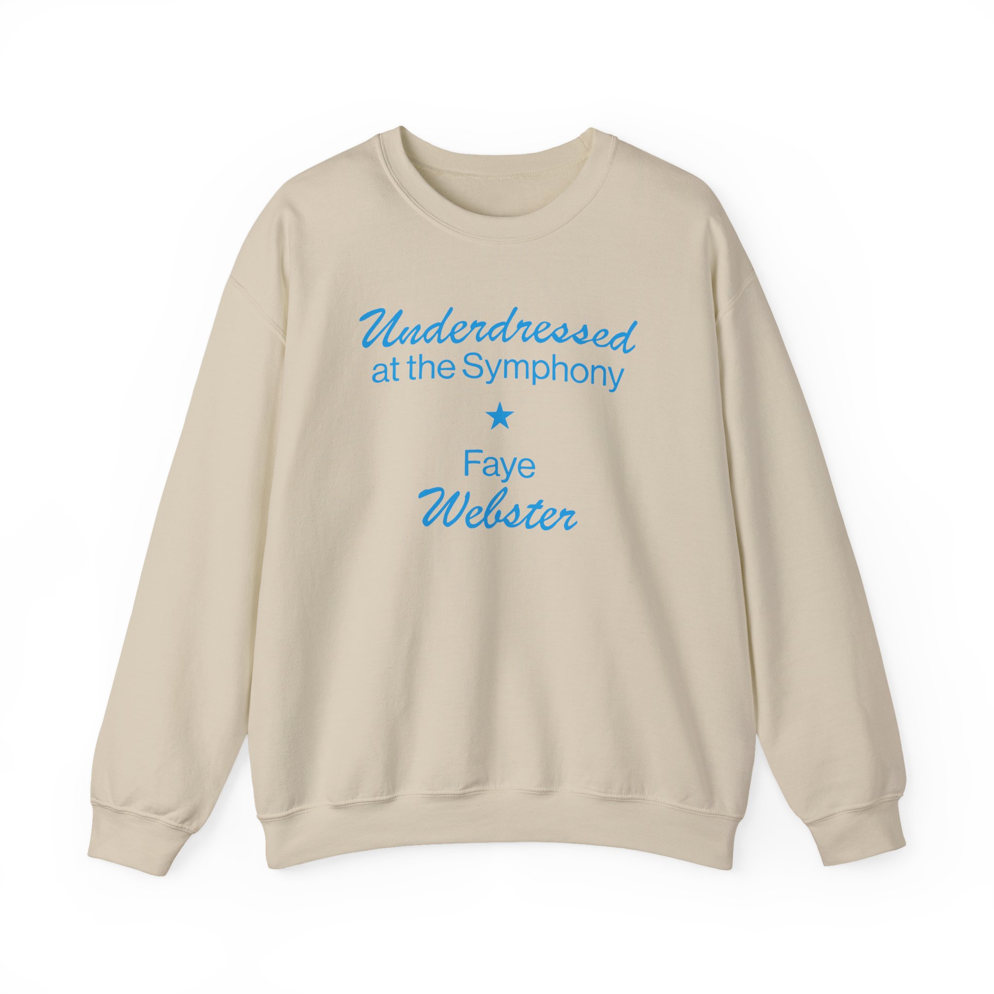 Faye Webster Underdressed at the Symphony 2024 Tour Unisex Heavy Blendâ„¢ Crewneck Sweatshirt