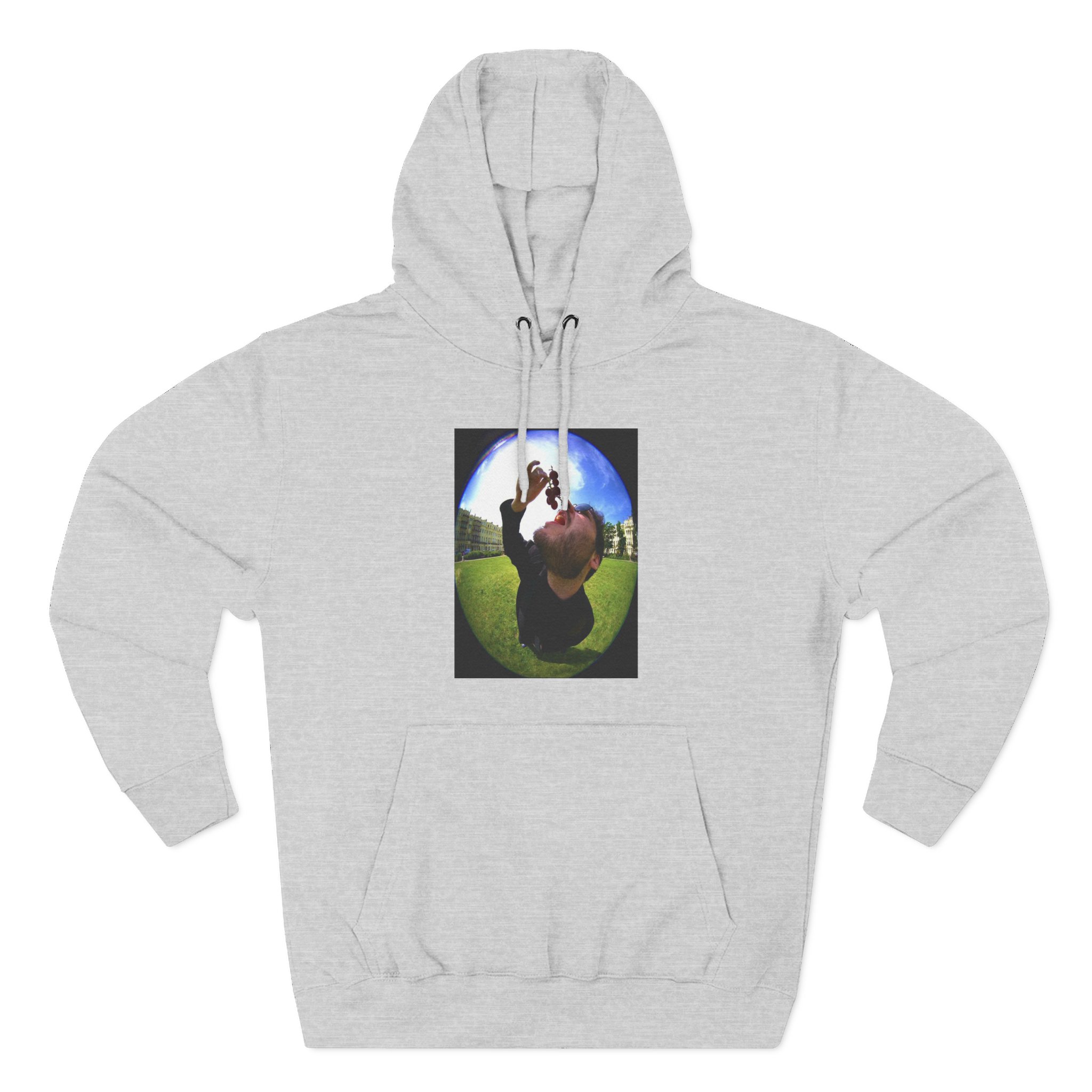 Grapes by James Marriott Three-Panel Fleece Hoodie