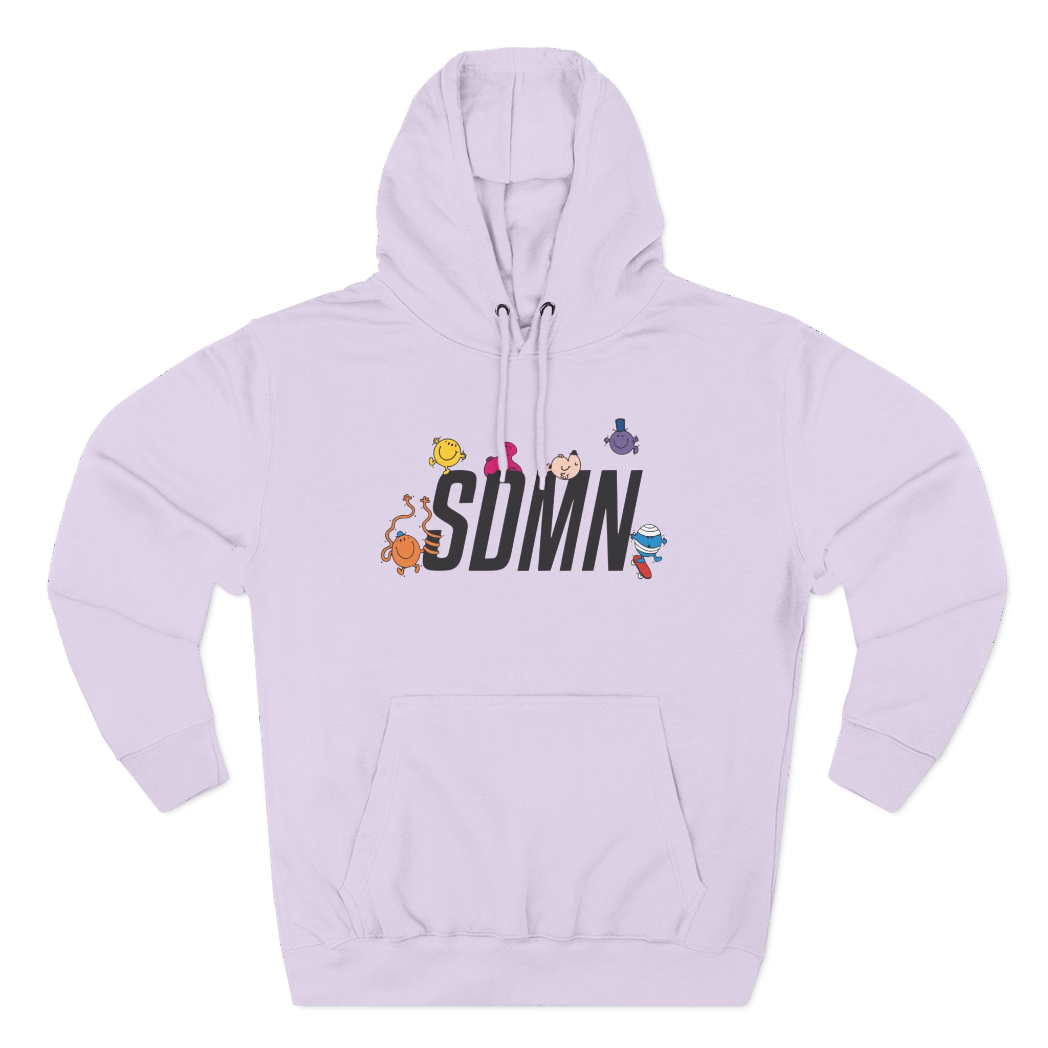 Zerkaa Sdmn Three-Panel Fleece Hoodie