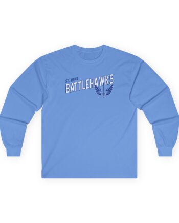 St. Louis Battlehawks 108 Stitches Tarc Merman Unisex Ultra Cotton Long Sleeve Tee