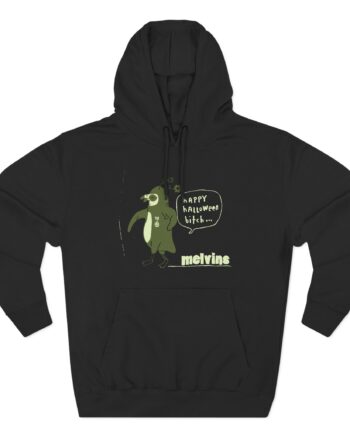 Melvins Happy Halloween Bitch Three-Panel Fleece Hoodie
