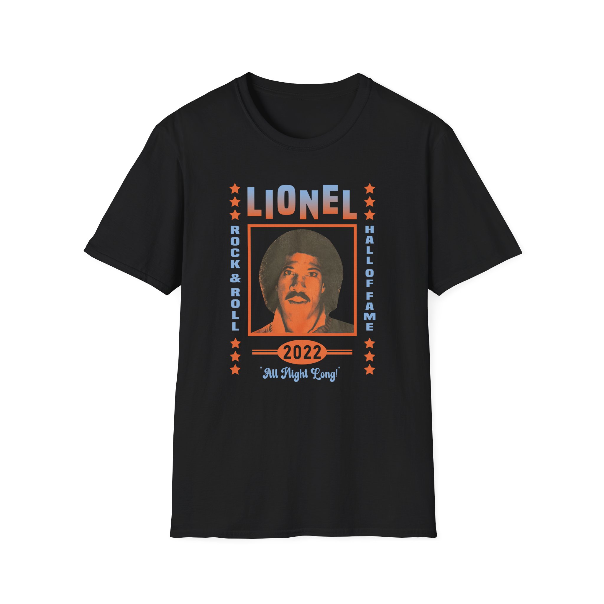 Lionel Richie Rock and Roll Hall of Fame All Night Unisex Softstyle T-Shirt