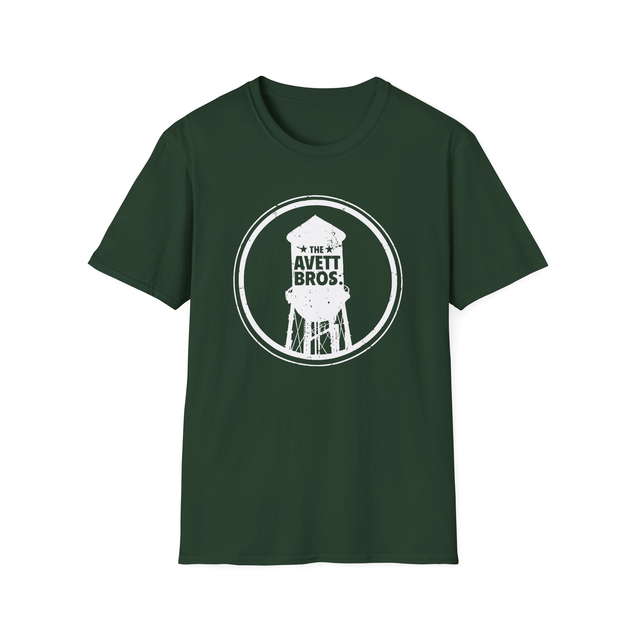 Avett Brothers Water Tower Unisex Softstyle T-Shirt