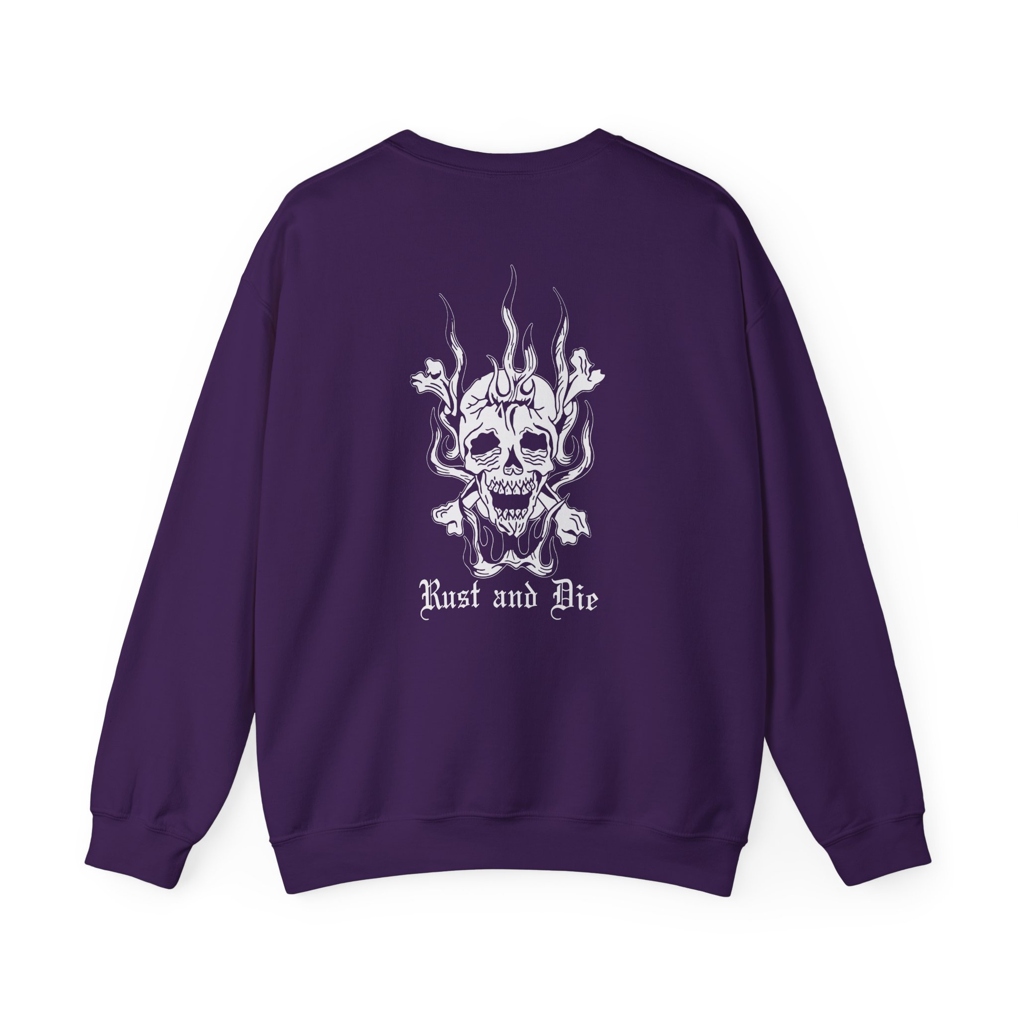 Kublai Khan - Rust and Die Unisex Heavy Blendâ„¢ Crewneck Sweatshirt