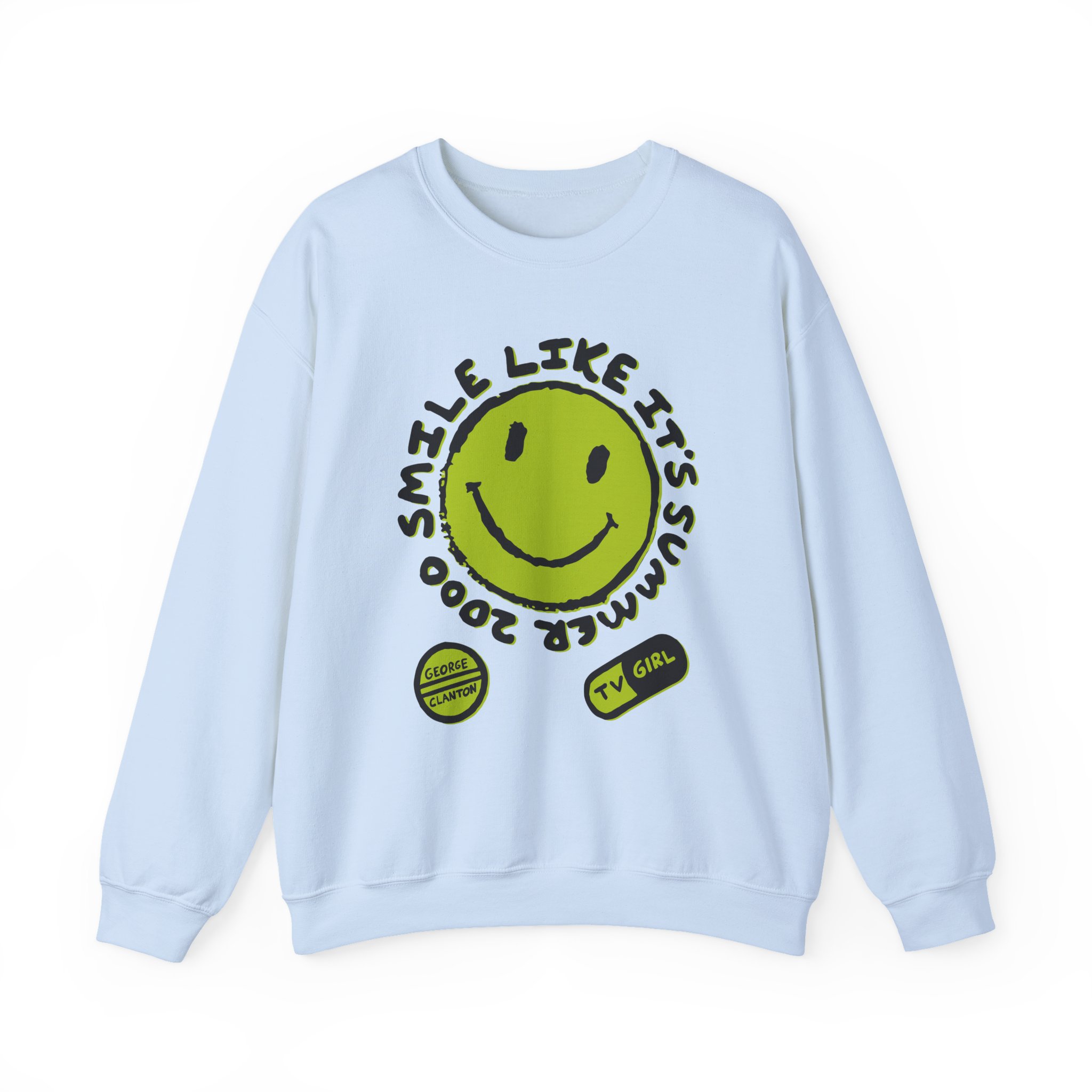 Tv Girl Smile Like It's Summer 2000 Unisex Heavy Blendâ„¢ Crewneck Sweatshirt