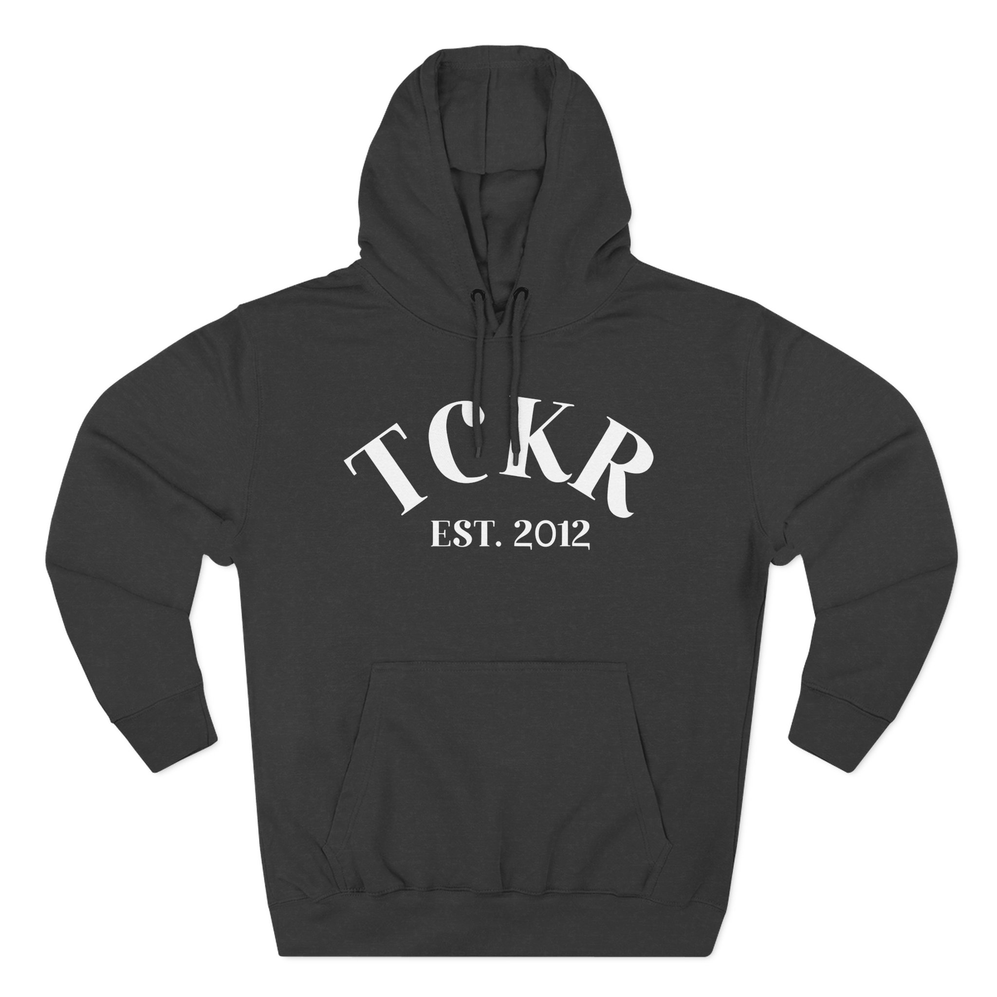 Kendall Rae Tckr Logo Three-Panel Fleece Hoodie