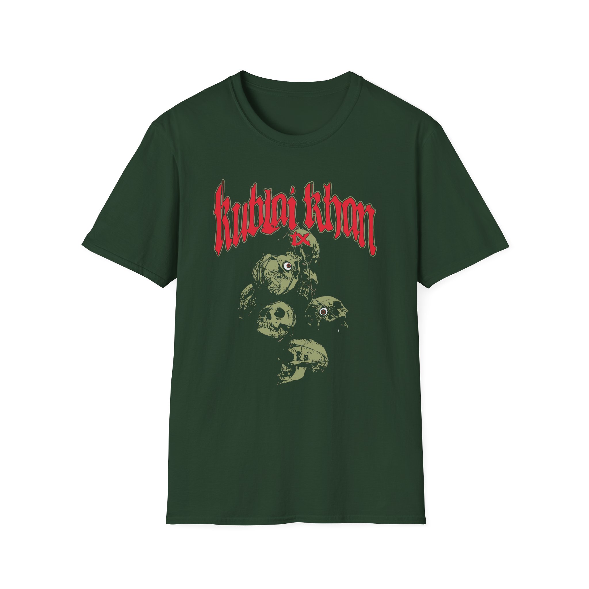 Kublai Khan - Skull Unisex Softstyle T-Shirt