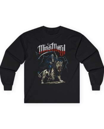 Miss May I Lion Rider Unisex Ultra Cotton Long Sleeve Tee