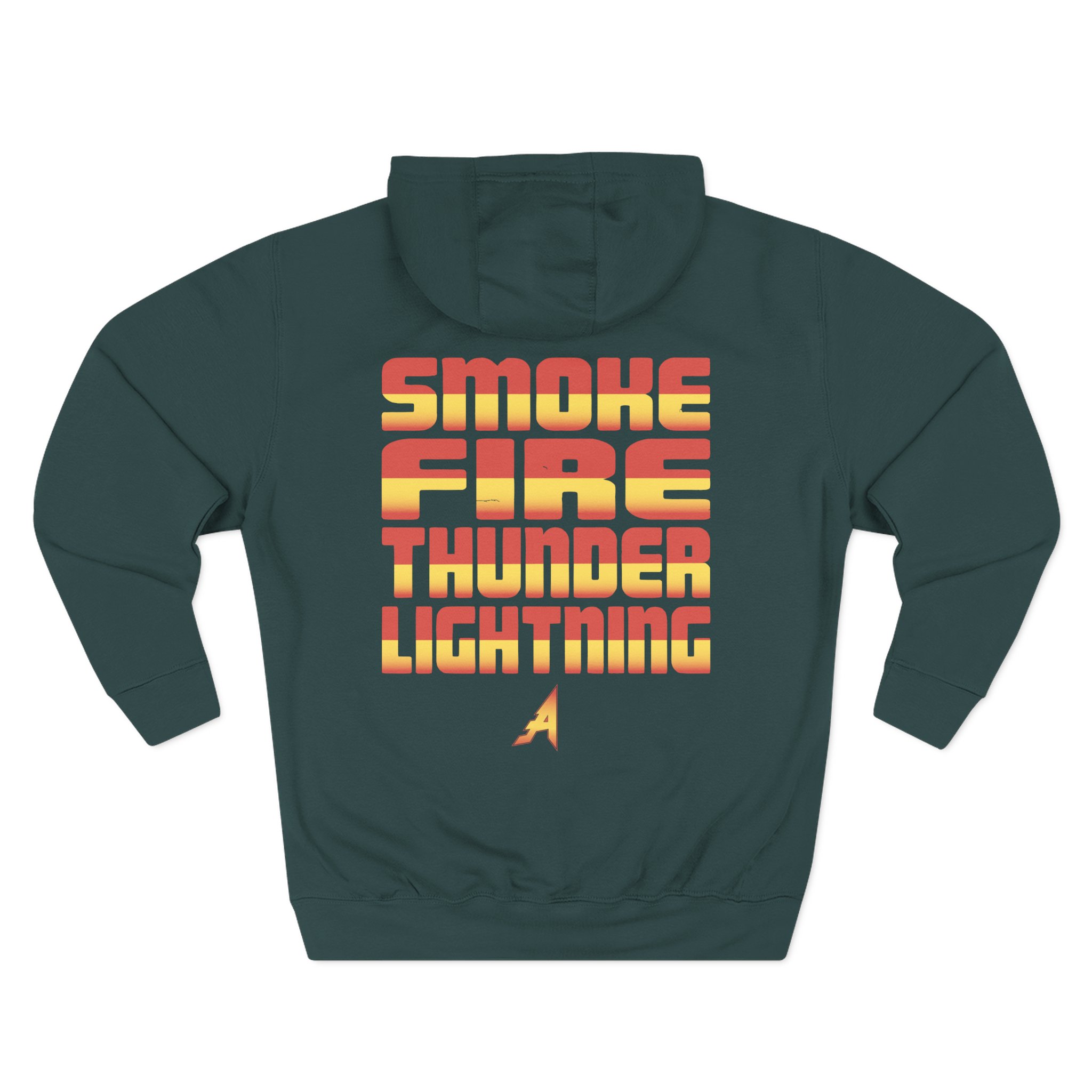 Airbourne Burnout the Nitro Three-Panel Fleece Hoodie